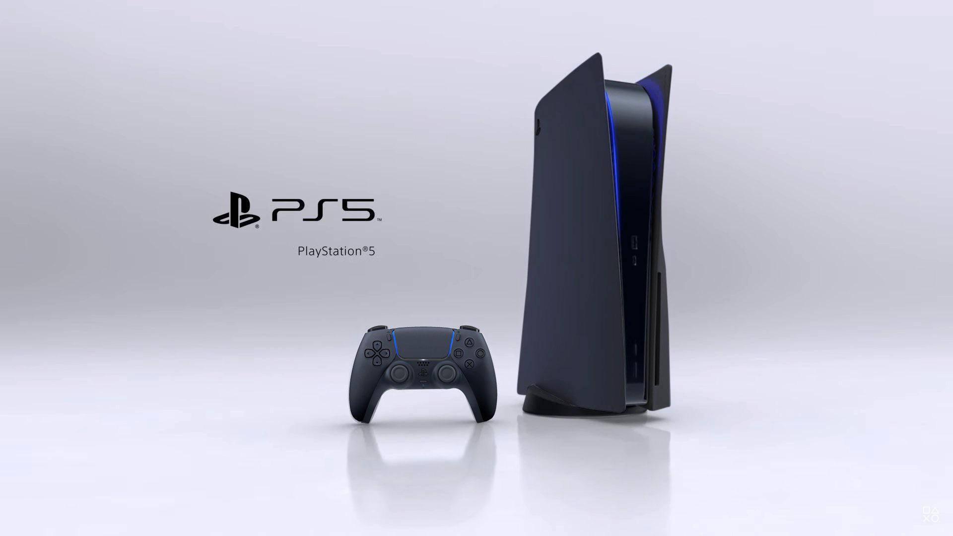 PS5 Black Edition Set — 1920x1080 wallpaper