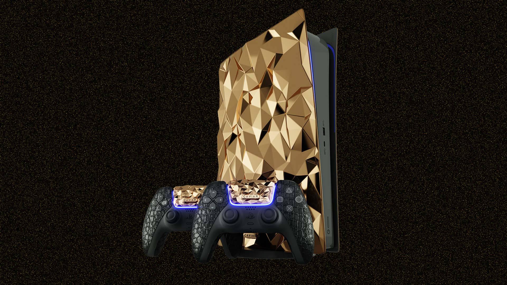 PS5 Gold Edition — 1920x1080 wallpaper