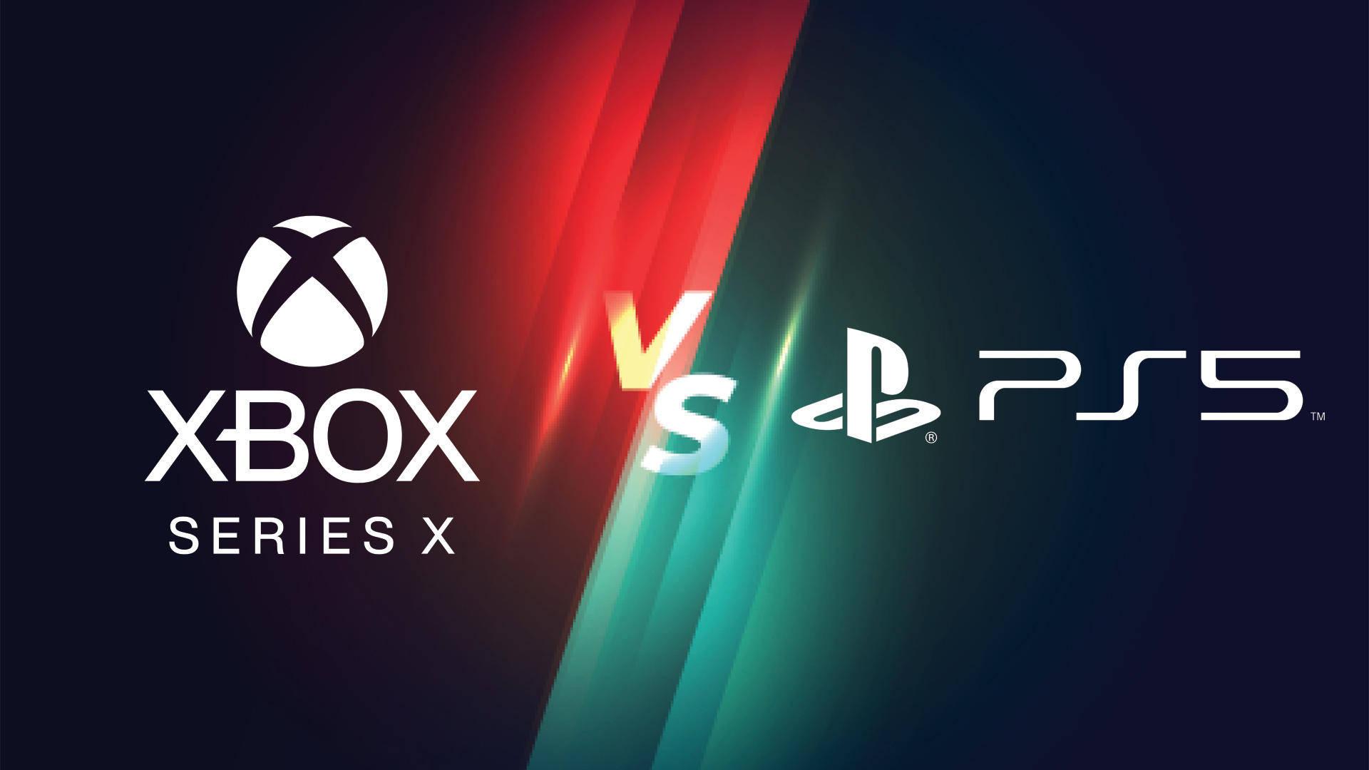 PS5 VS Xbox Series X — 1920x1080 wallpaper