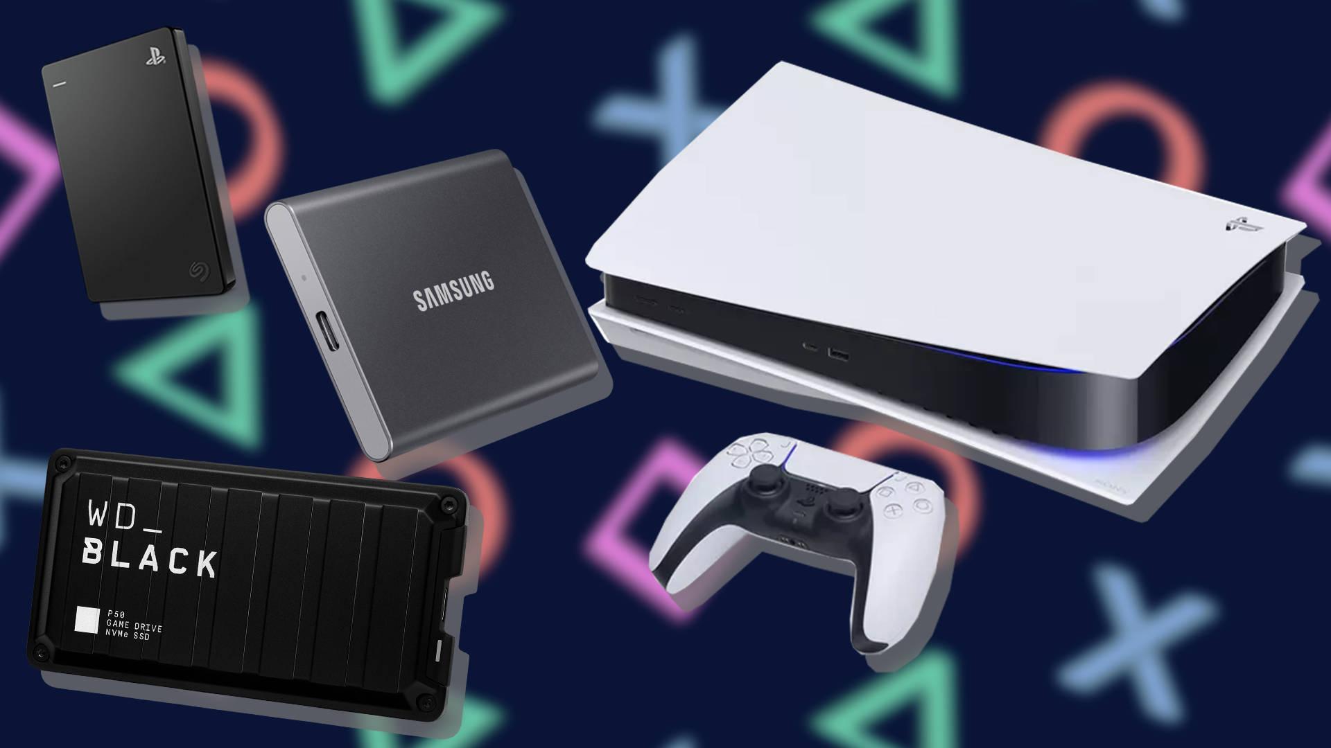 PS5 X Samsung Game Drive — 1920x1080 wallpaper