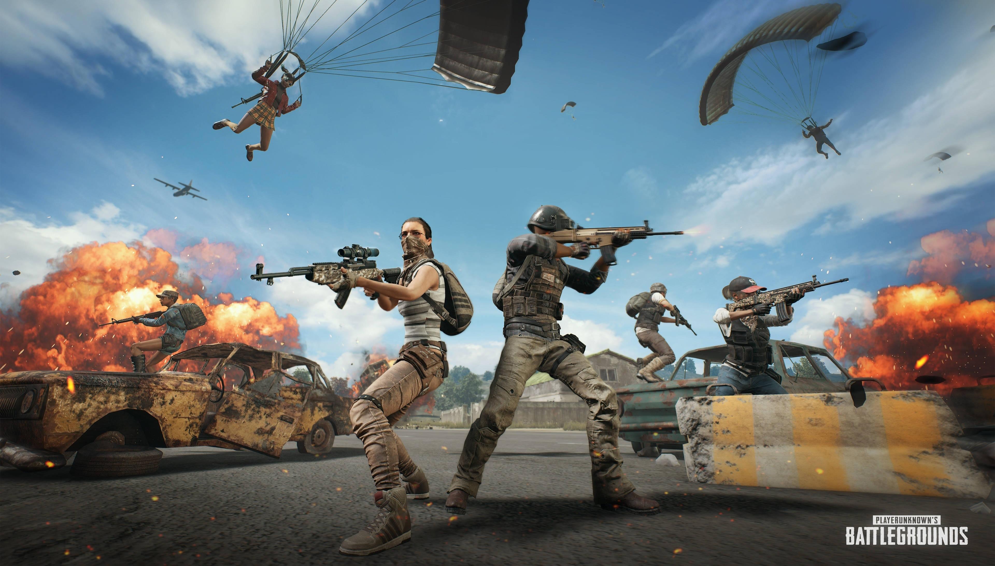PUBG Combat 4k — 3840x2184 wallpaper