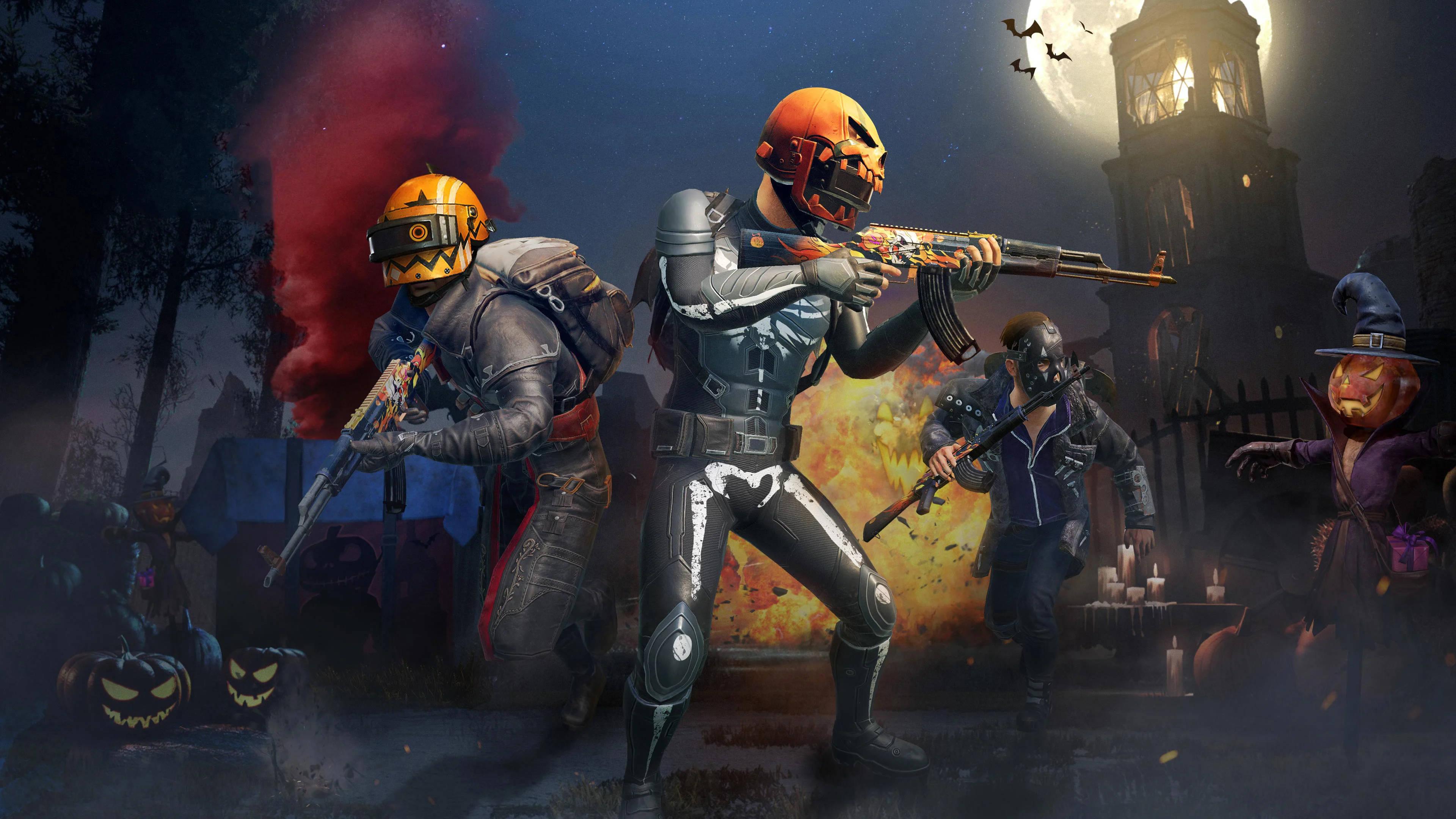PUBG Halloween 4k — 3840x2160 wallpaper