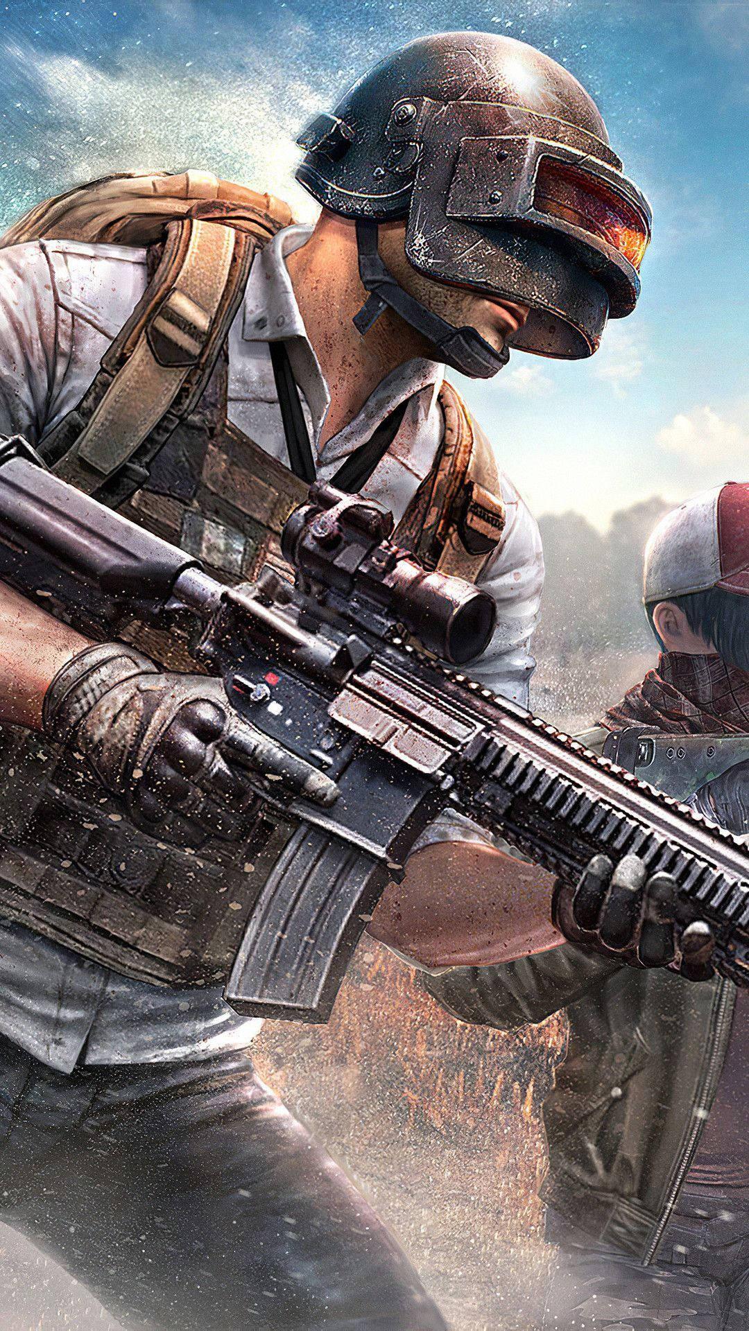 PUBG Man 4k — 1080x1920 wallpaper