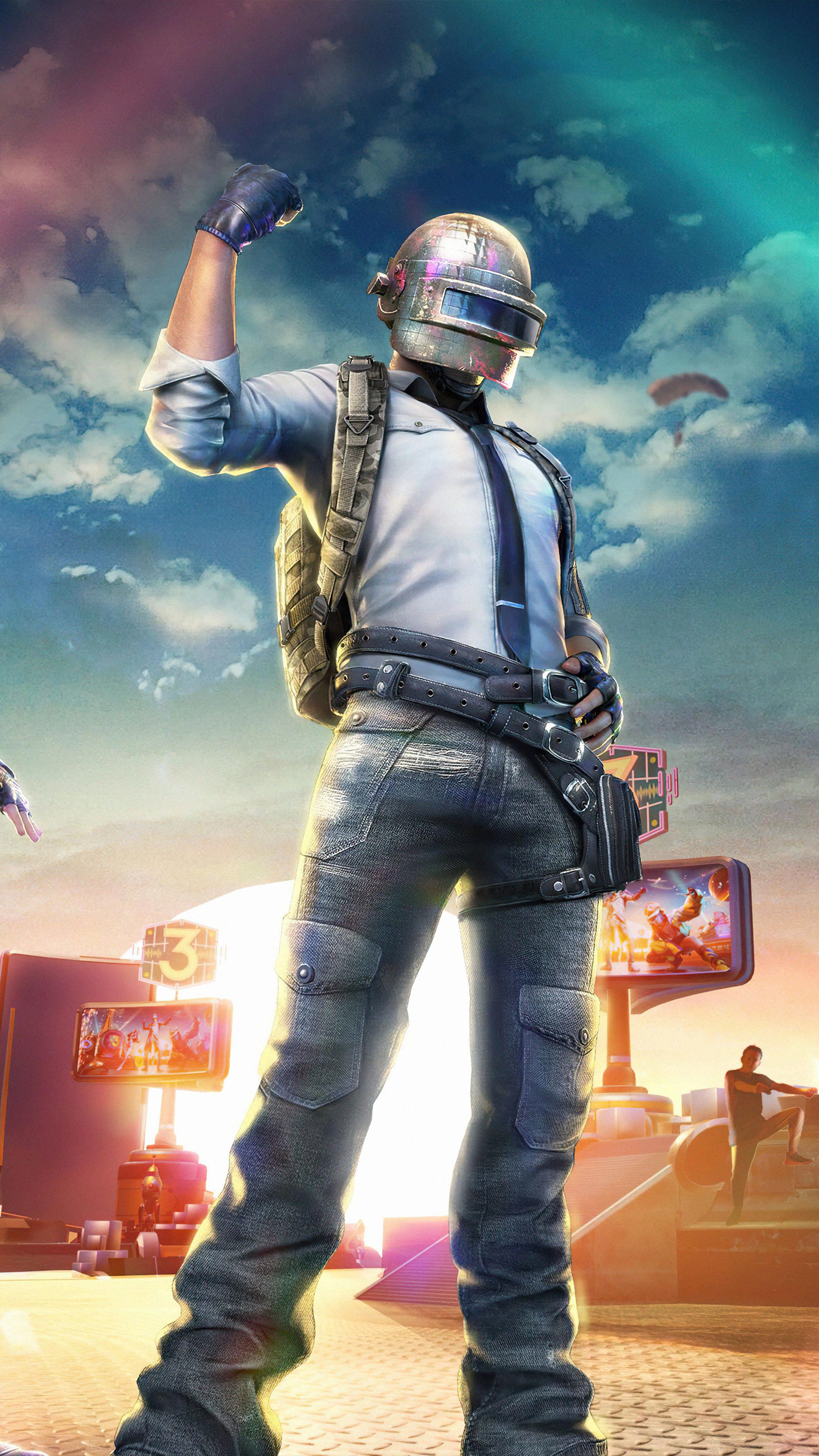 PUBG Standing Man 4k — 2160x3840 wallpaper
