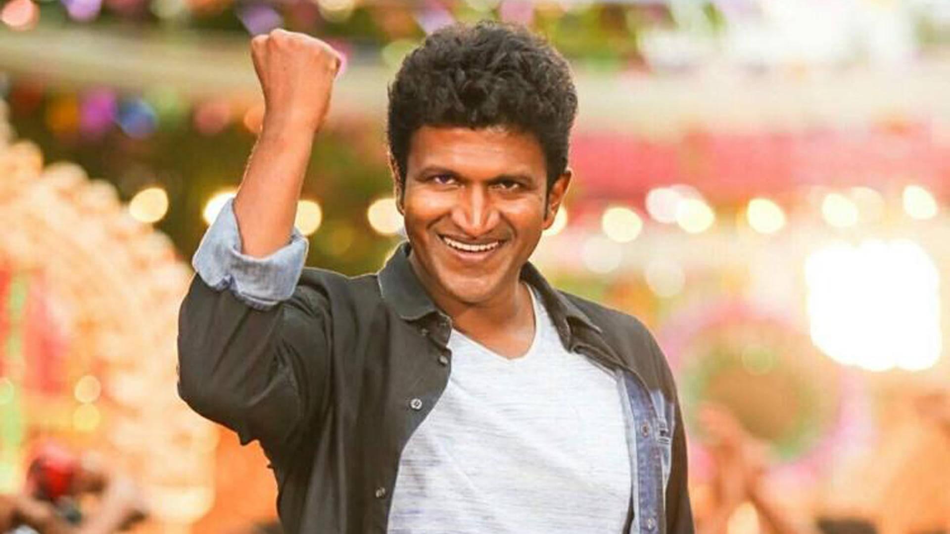Puneeth Rajkumar Colorful Dancing — 1920x1080 wallpaper