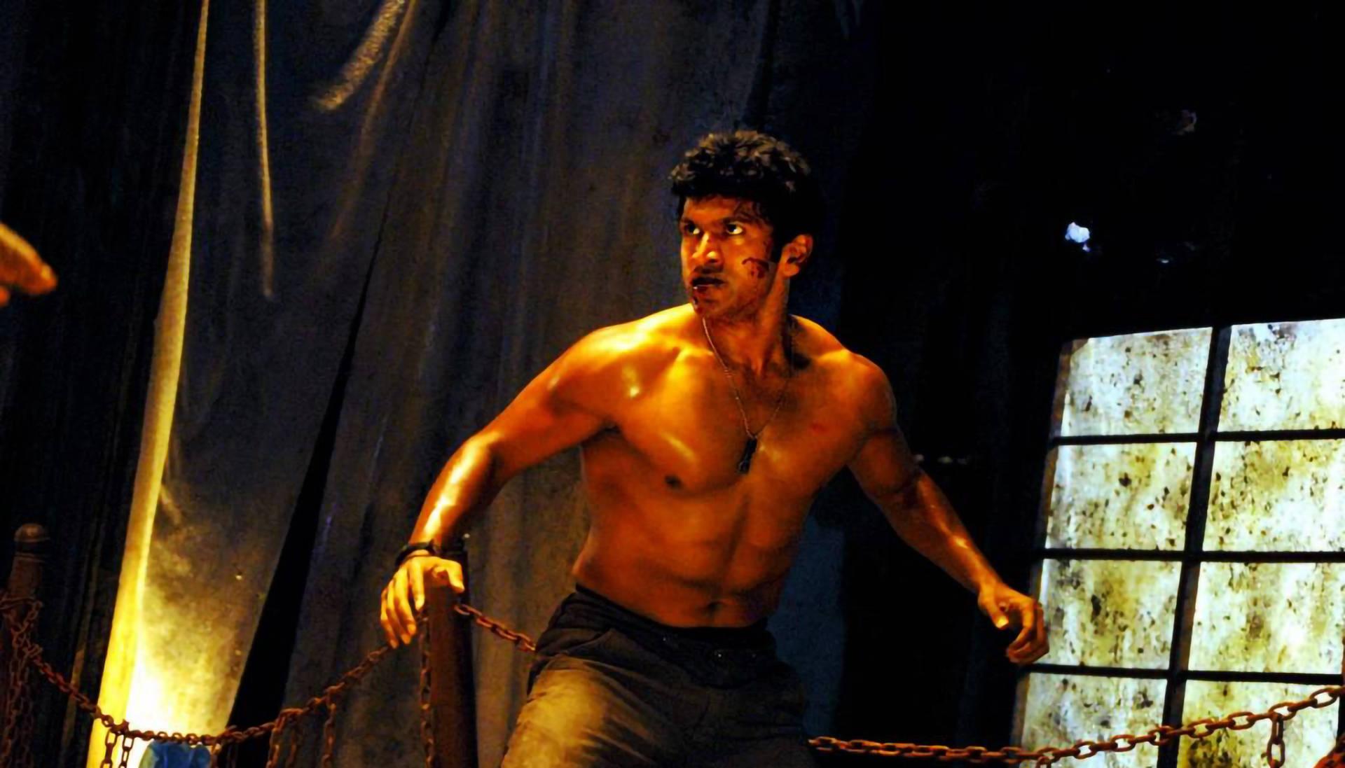 Puneeth Rajkumar Fighting In The Ring — 1920x1097 wallpaper