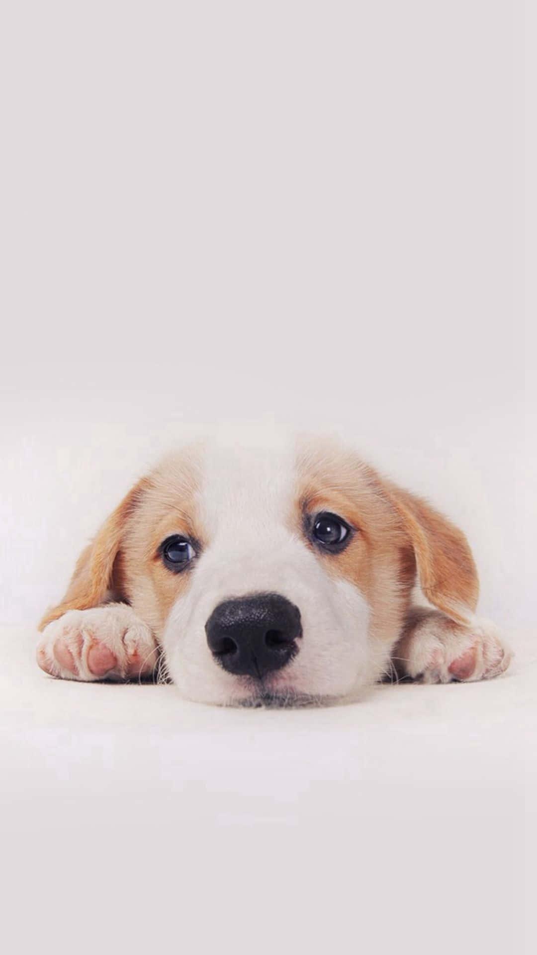 Puppy background — 1080x1920 wallpaper