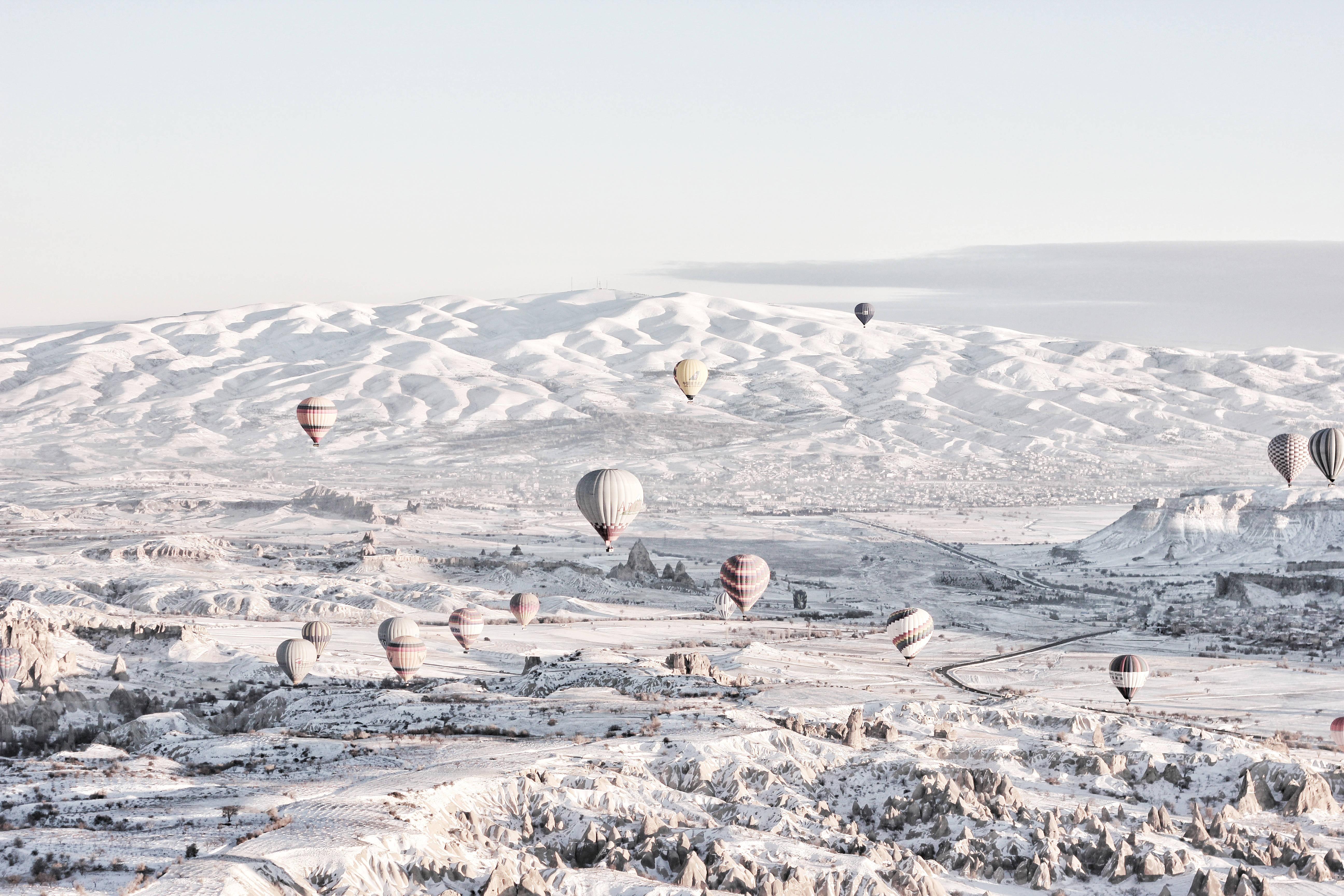 Pure White Mountains Turkey — 5184x3456 wallpaper