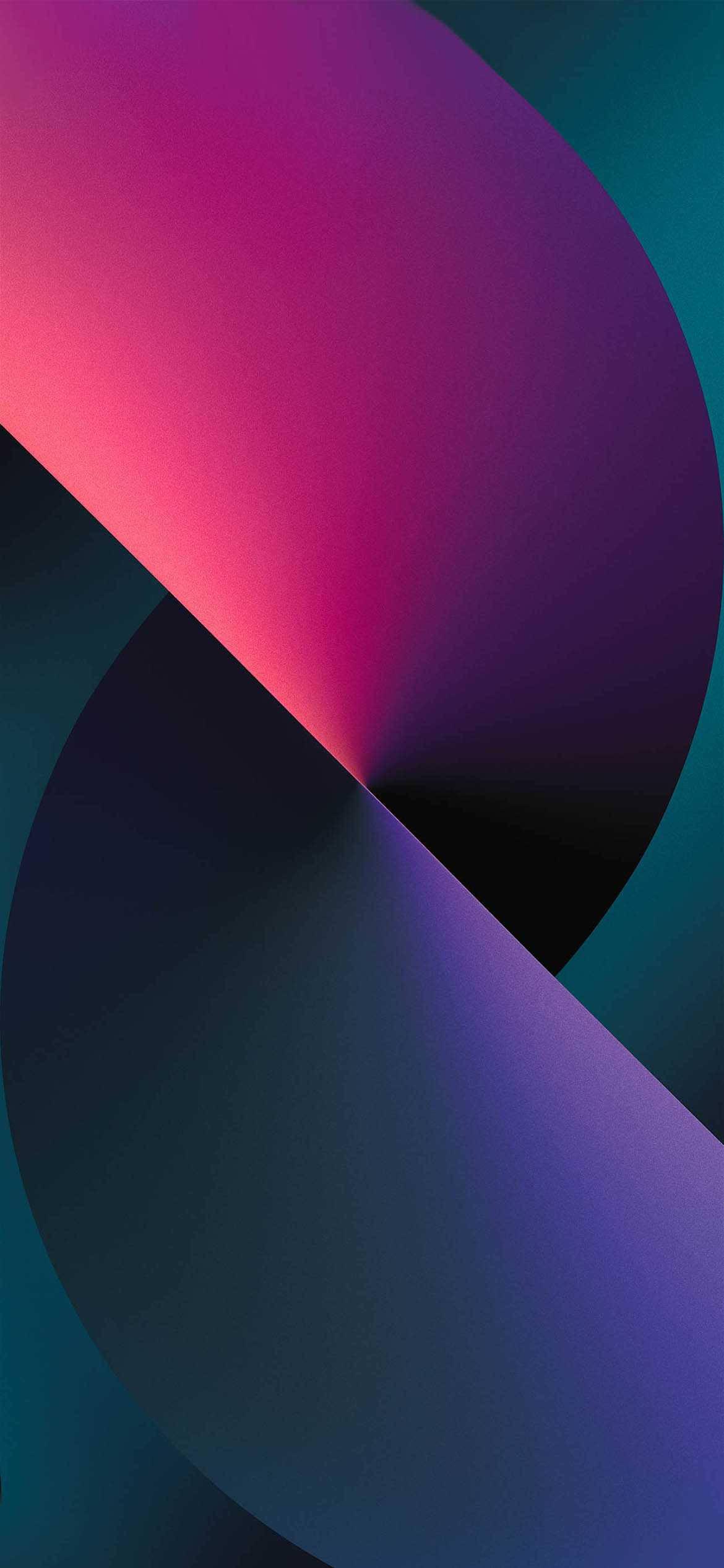 Purple And Pink Graphic Ios 16 — 1170x2532 wallpaper