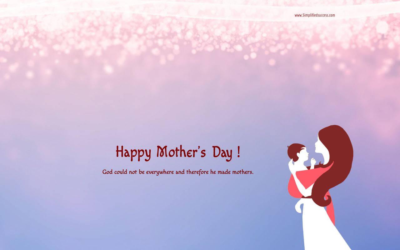 Purple and Pink Mother's Day — 1280x800 wallpaper