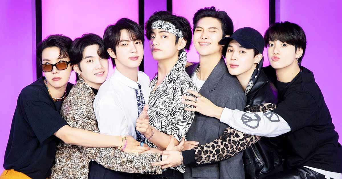 Purple BTS Picture