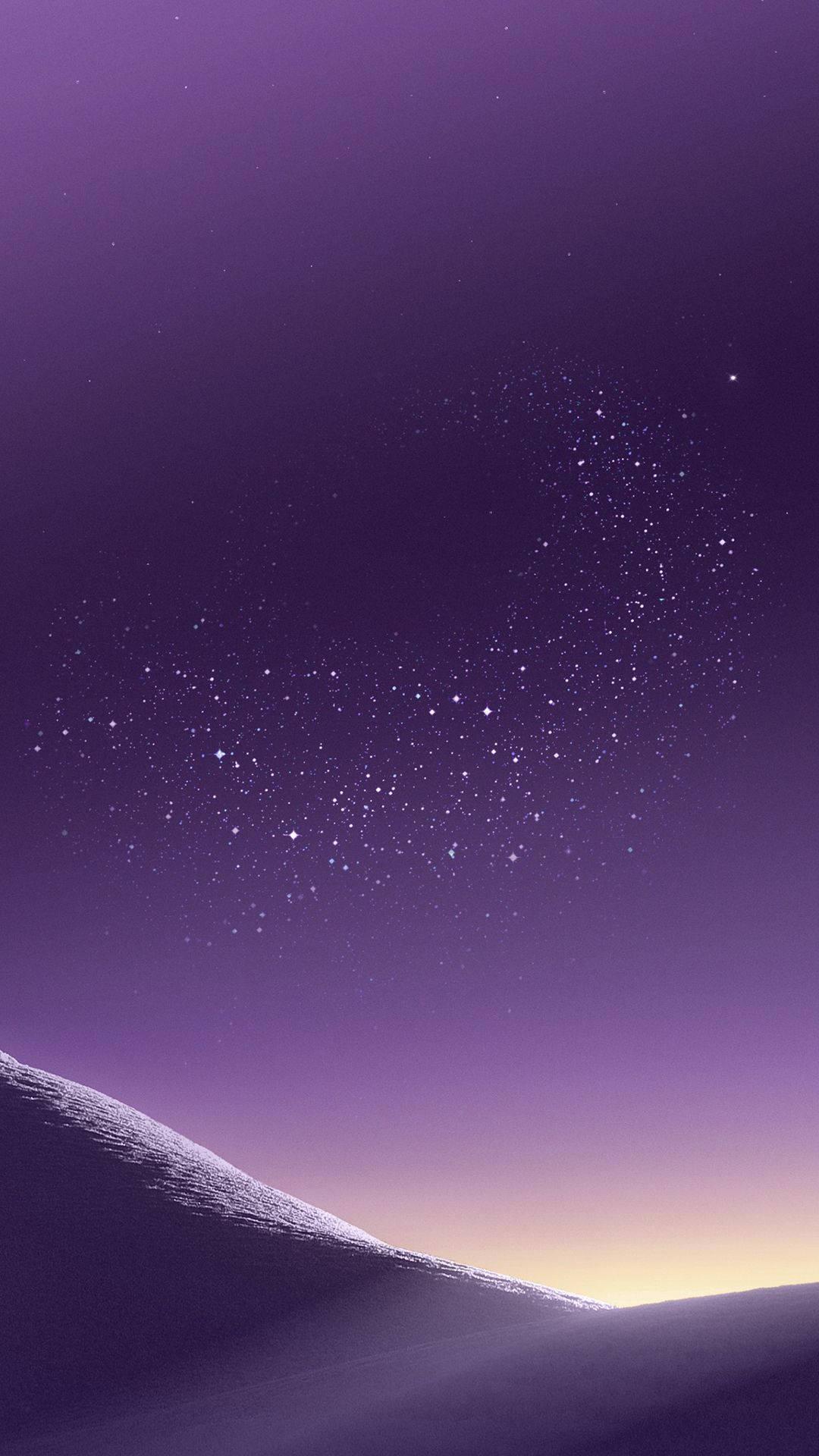 Purple Desert Galaxy Samsung — 1080x1920 wallpaper