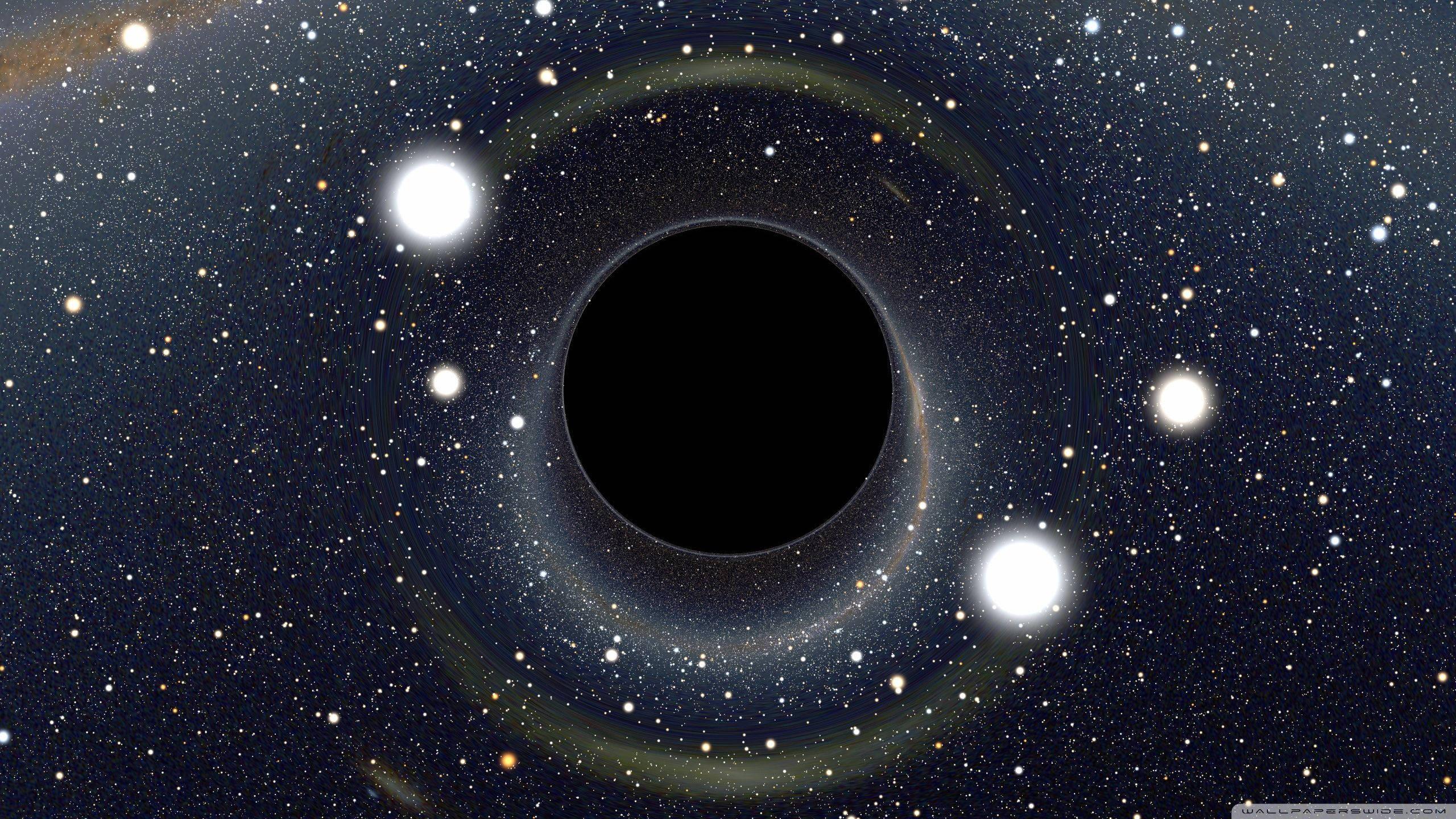 Quadruple Super Nova Star Black Hole — 2560x1440 wallpaper