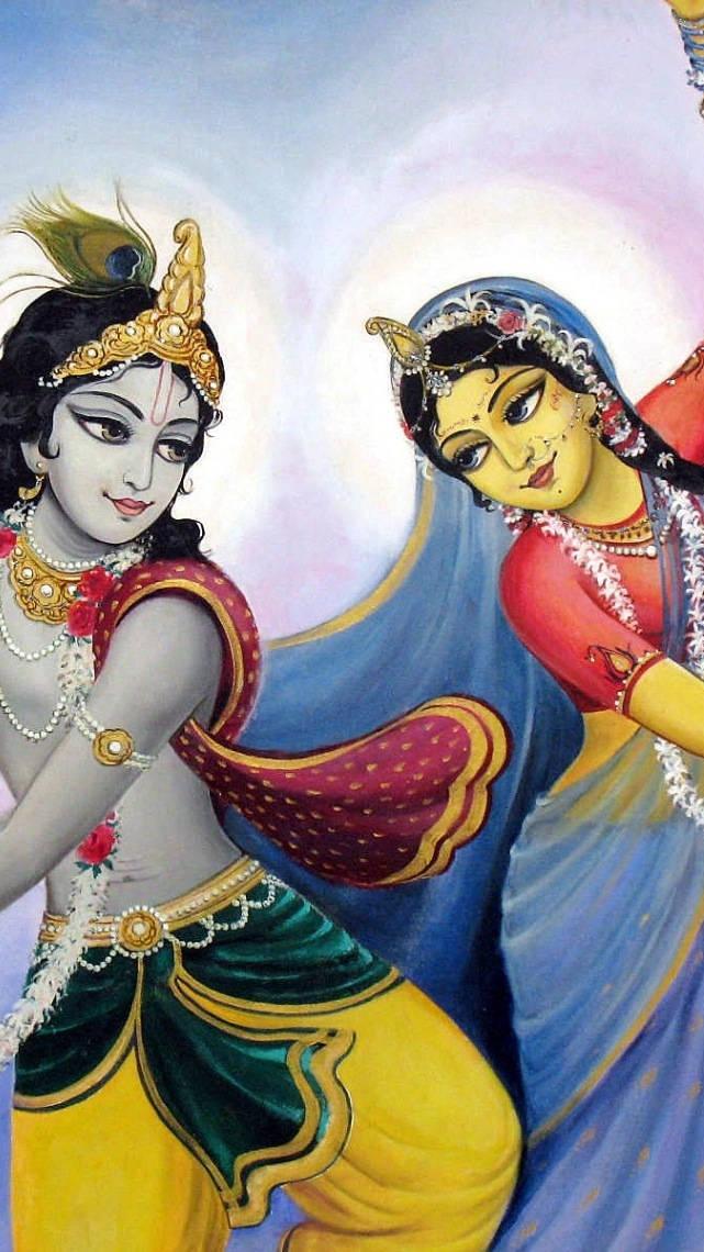 Radha-Krishna Dancing