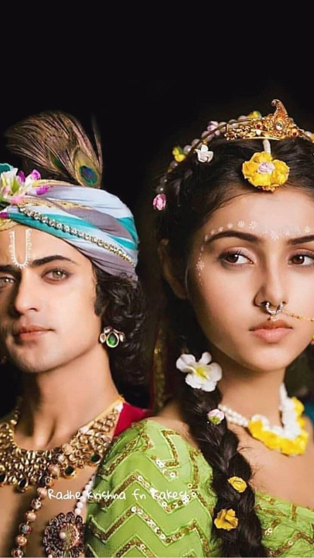 Radha Krishna Serial Intimidating — 1080x1920 wallpaper