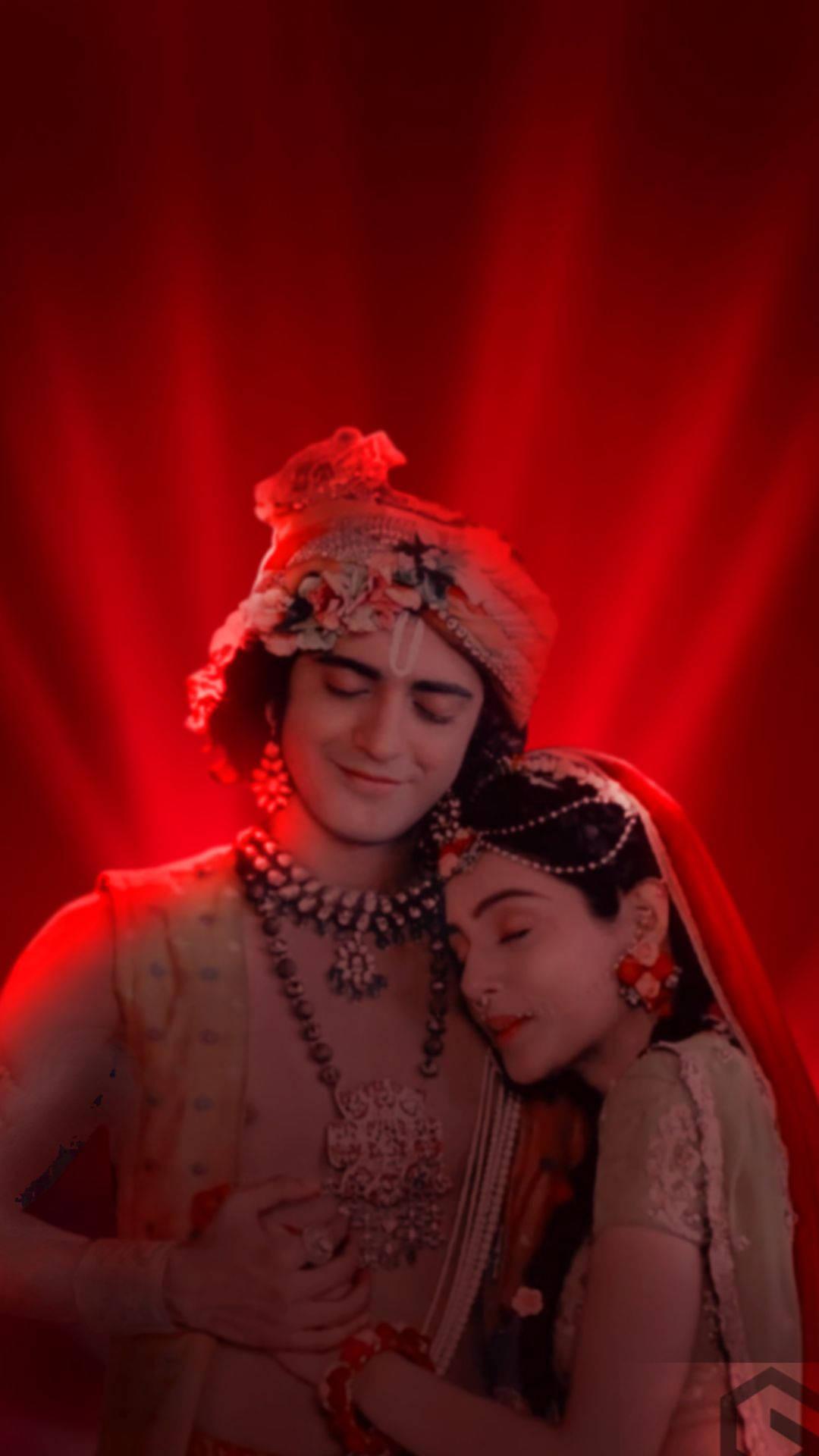Radha Krishna Serial Red Light — 1080x1920 wallpaper