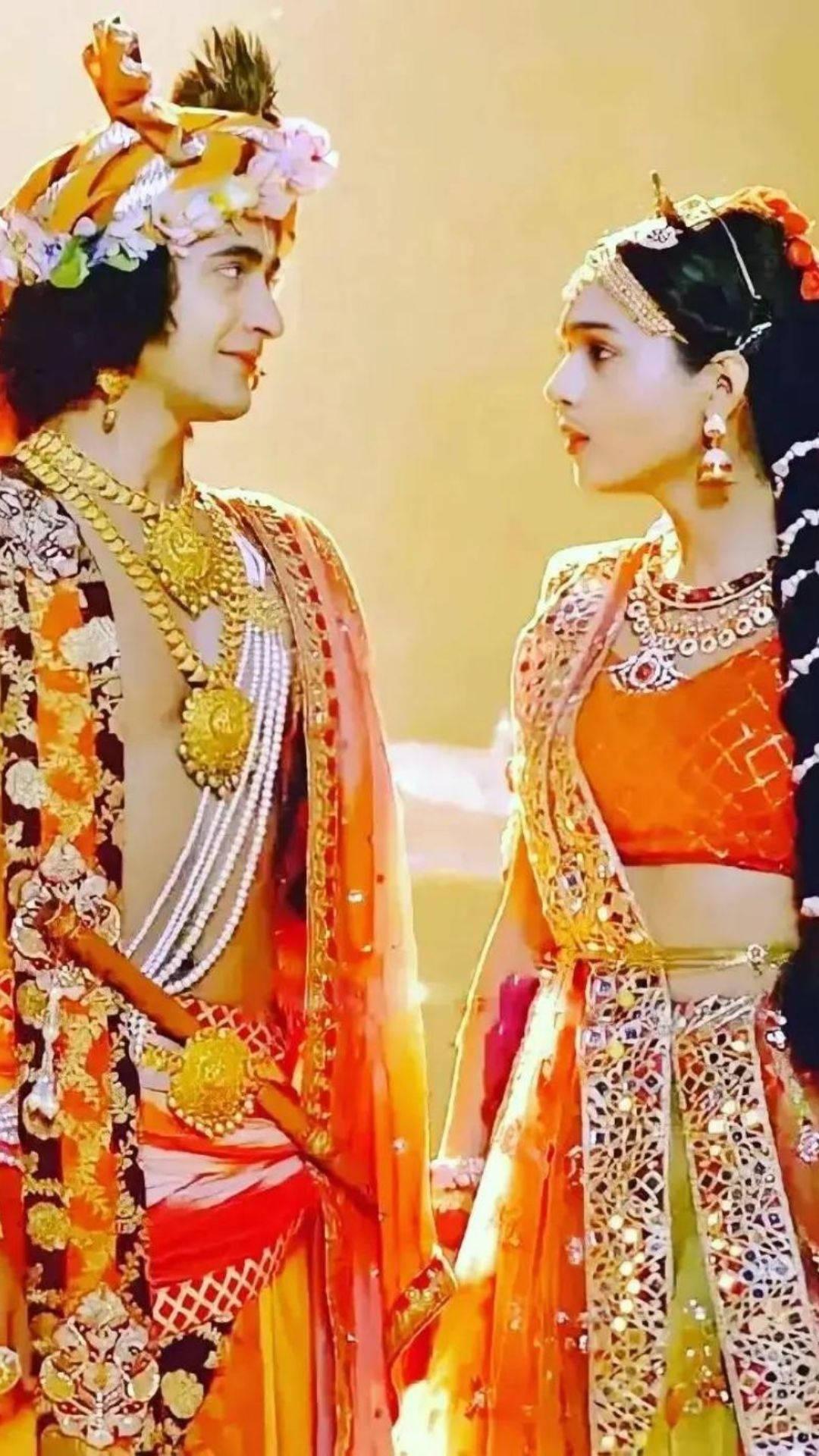 Radha Krishna Serial Staring — 1080x1920 wallpaper