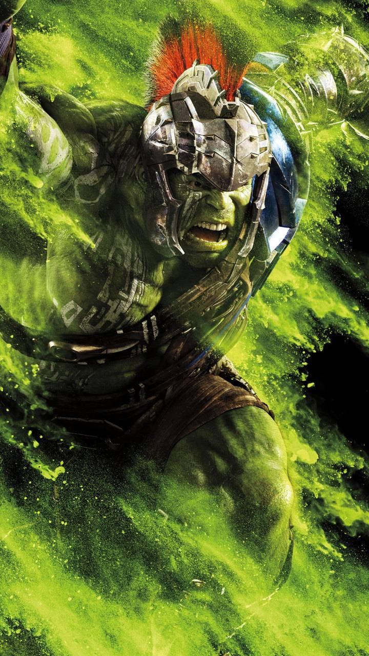 Ragnarok Hulk In Gladiator Suit — 720x1280 wallpaper
