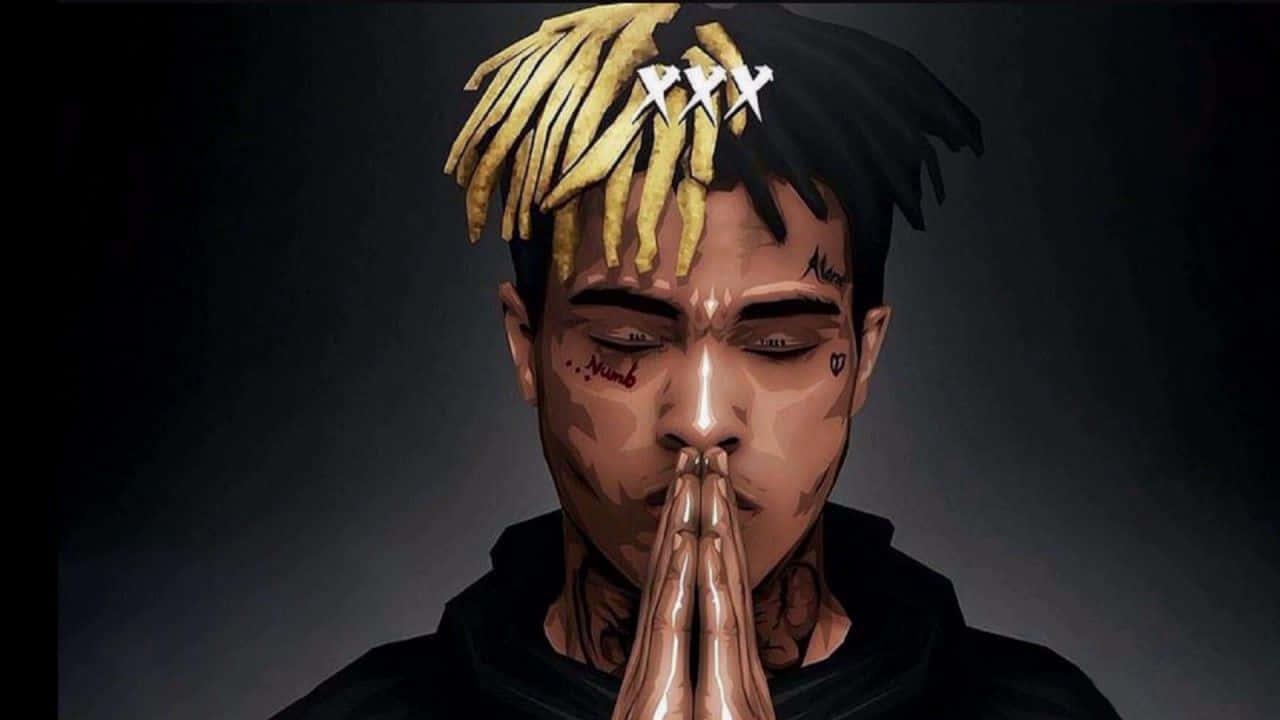 Rapper XXXTentacion in a scintillating performance — 1280x720 wallpaper