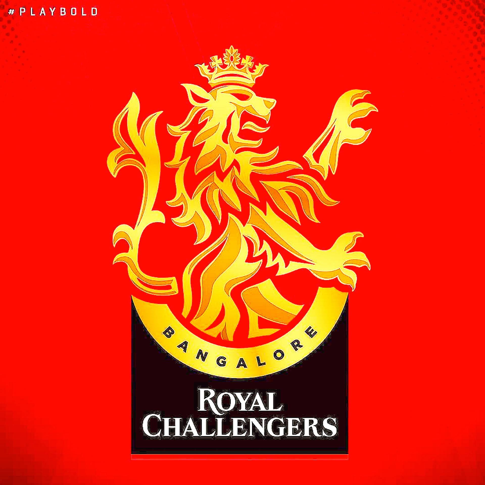 RCB Golden Lion Cricket Logo by Wallpapers — 1920x1920 wallpaper
