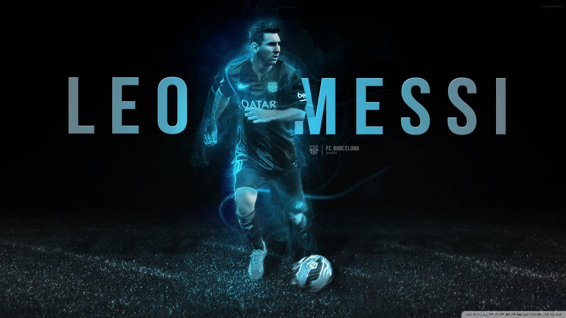 Reach Far Beyond Limits with Leo Messi — 1920x1080 wallpaper