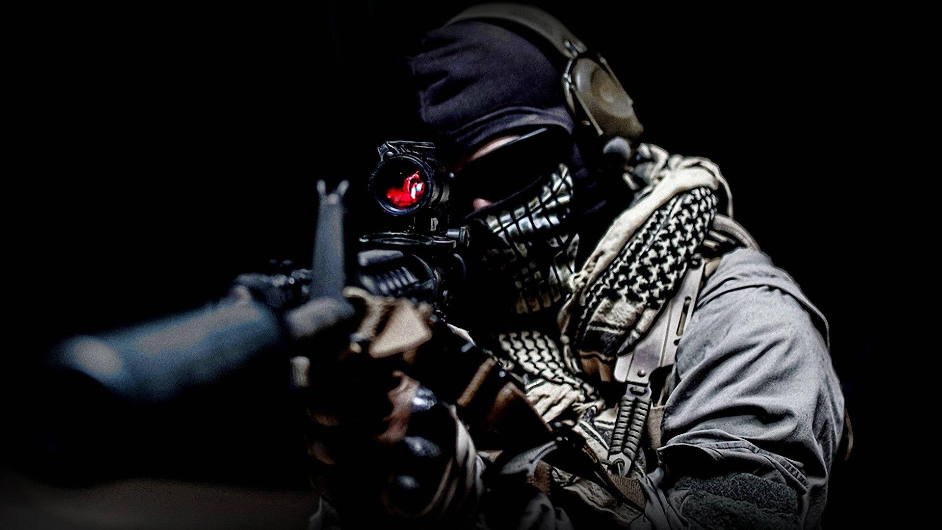 Ready for Action – Call of Duty Sniper Troop — 1920x1080 wallpaper