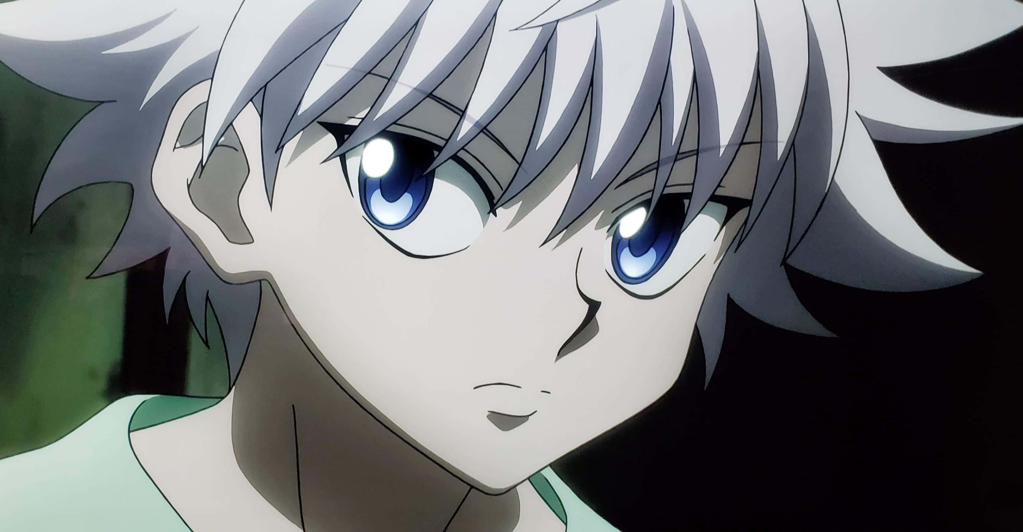 Ready for Action: Killua Zoldyck — 3469x1805 wallpaper
