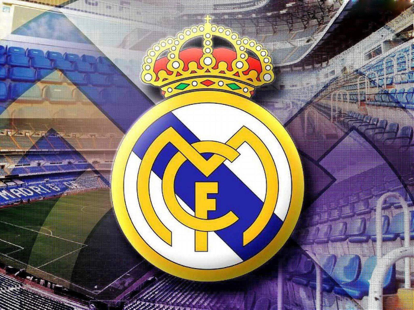 Real Madrid Colorful Logo — 1600x1200 wallpaper