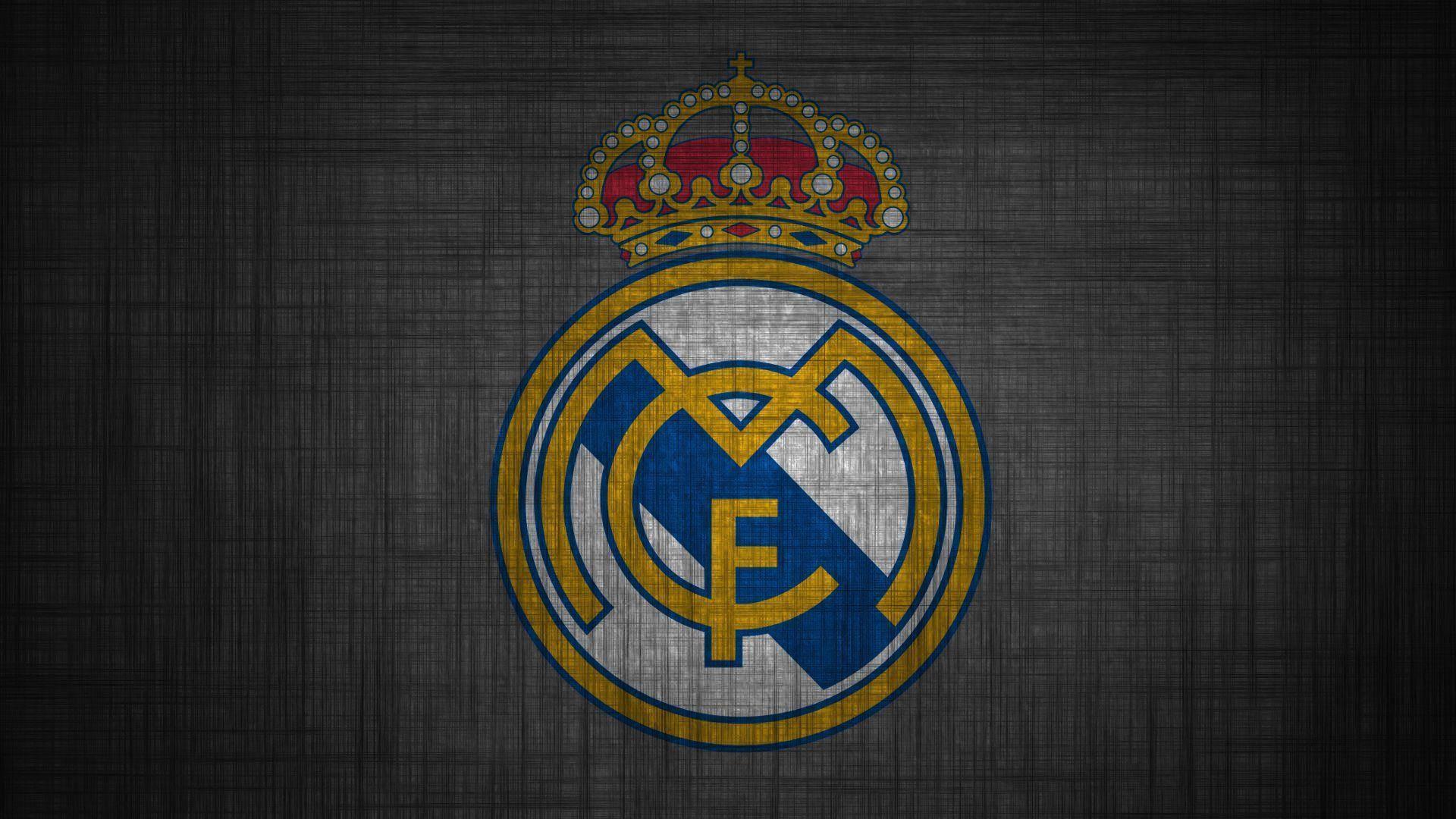 Real Madrid Shabby Logo — 1920x1080 wallpaper