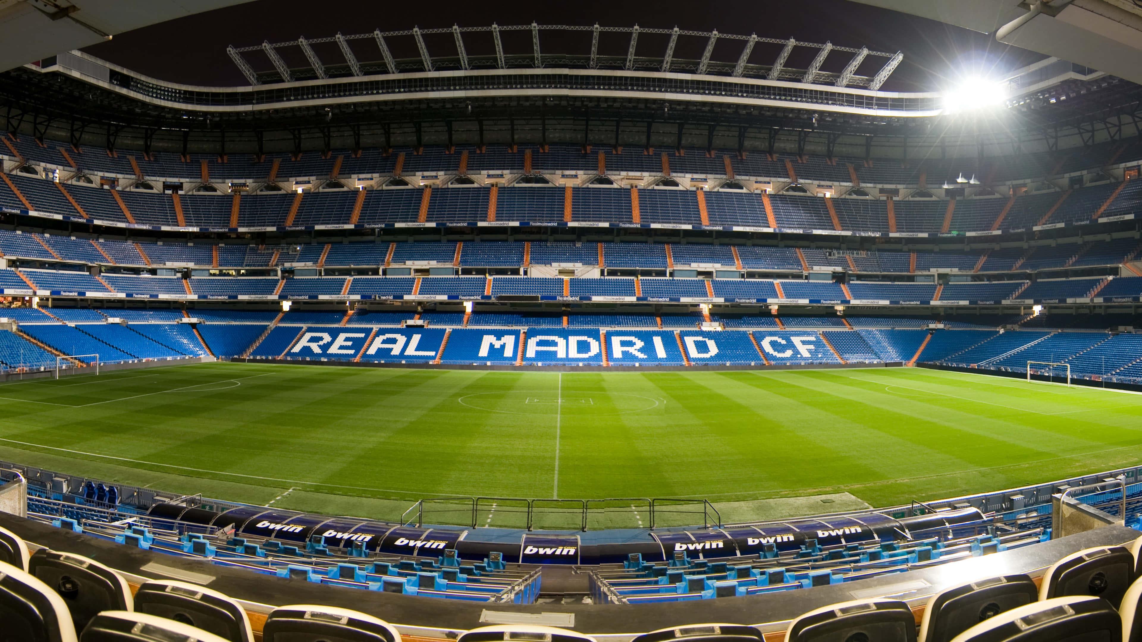 Real Madrid, the most iconic team on the European soccer stage — 3840x2160 wallpaper