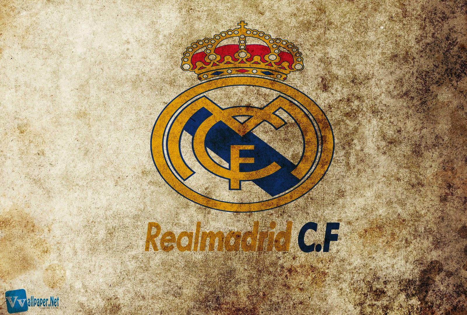 Real Madrid Vintage Logo — 1600x1080 wallpaper