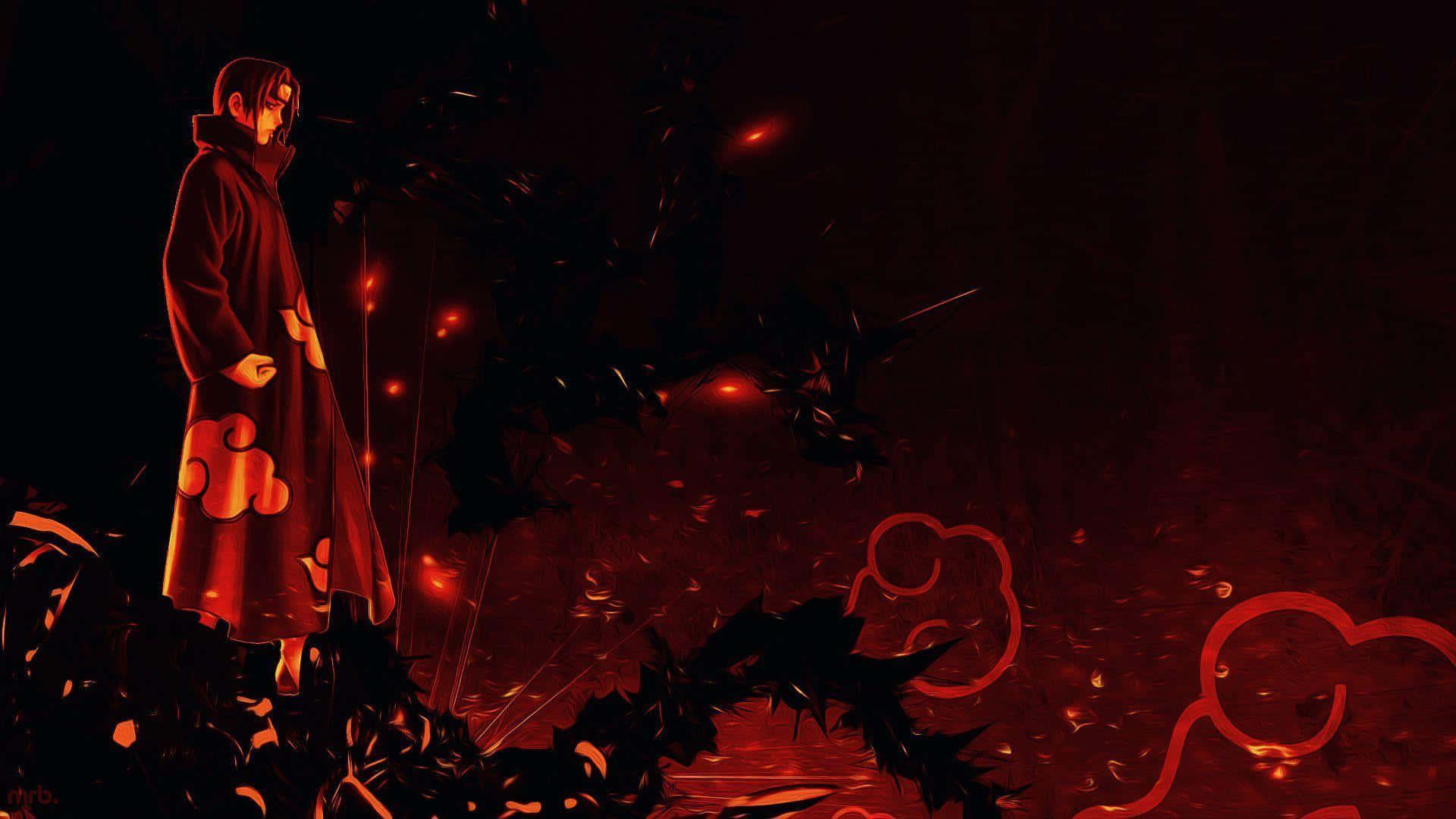 Red Black Itachi Picture