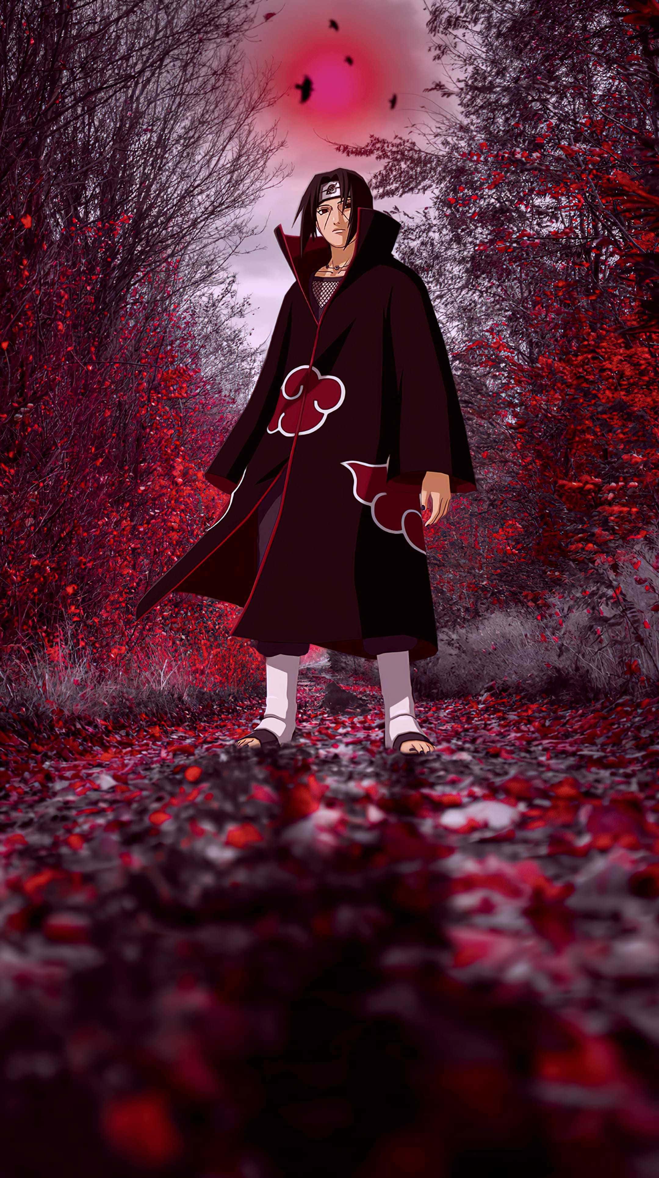 Red Black Itachi Picture