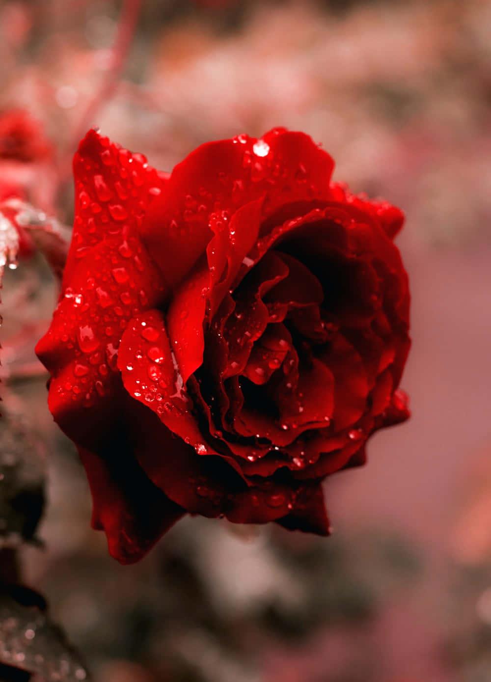 Red Rose Flower Picture — 1000x1389 wallpaper