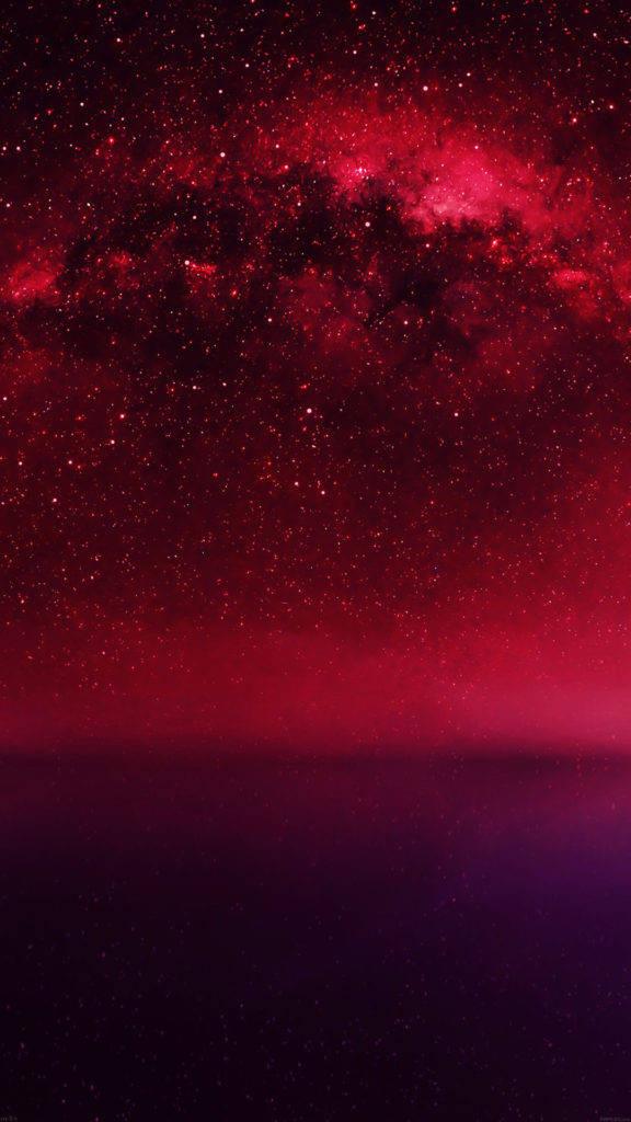 Red Starry Sky Iphone Live — 576x1024 wallpaper