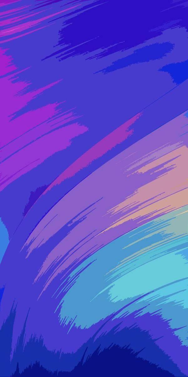 Redmi 9 Displaying Vibrant Abstract Design — 600x1200 wallpaper
