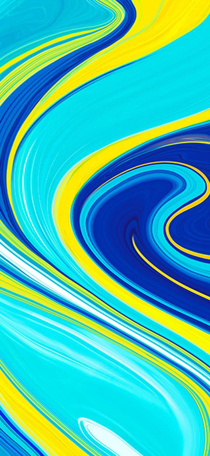 Redmi 9 Luminous Liquid — 720x1560 wallpaper