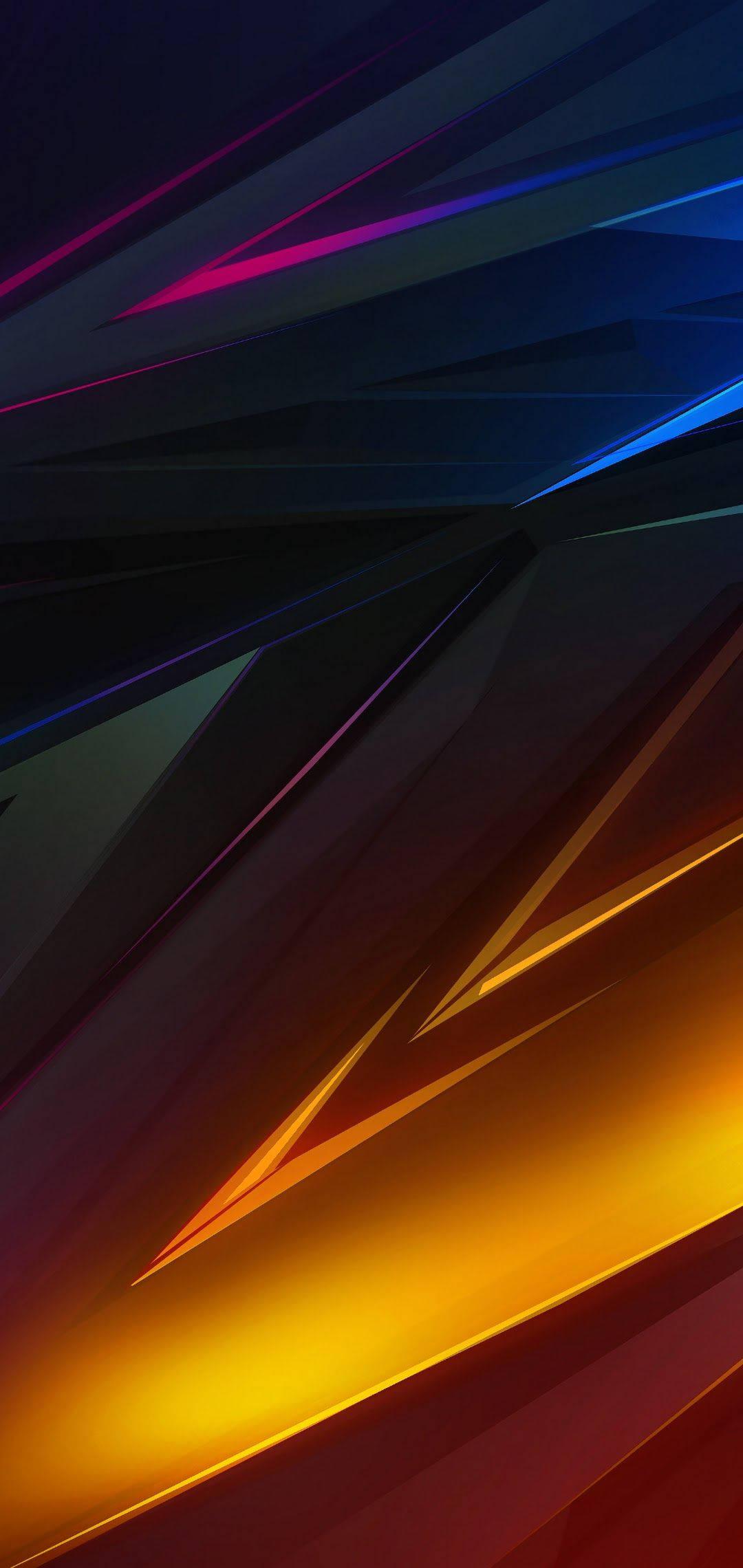 Redmi 9 Showcasing a stunning polygon pattern — 1080x2280 wallpaper