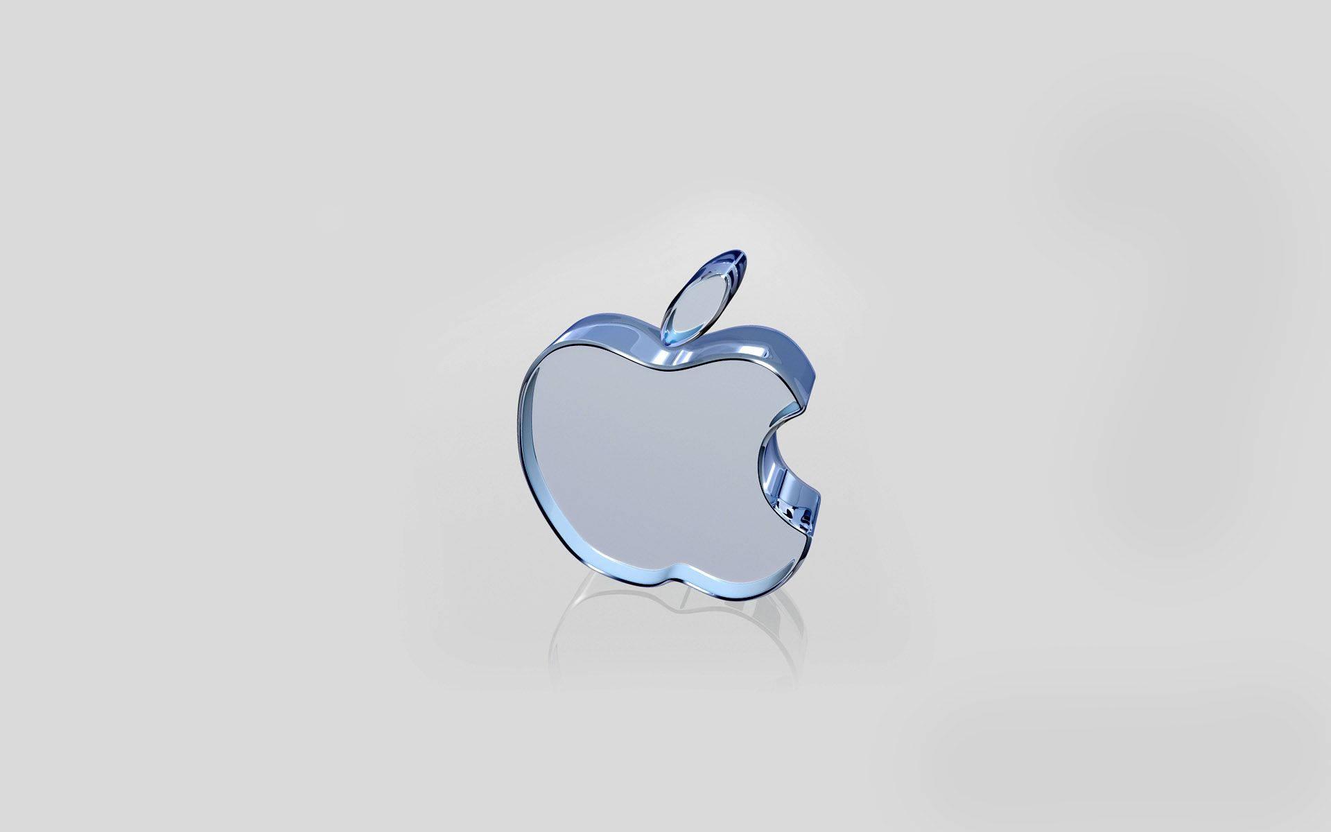Reflections of the Apple Logo — 1920x1200 wallpaper