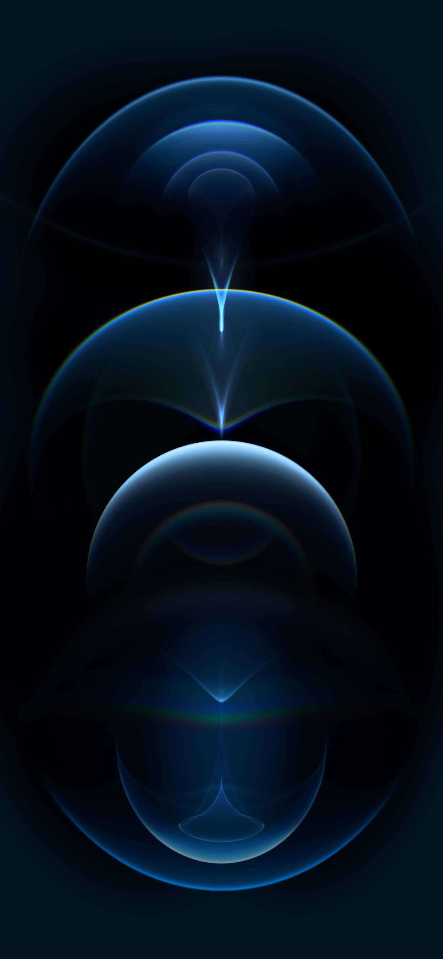 Resonance Blue iPhone 12 — 1542x3334 wallpaper
