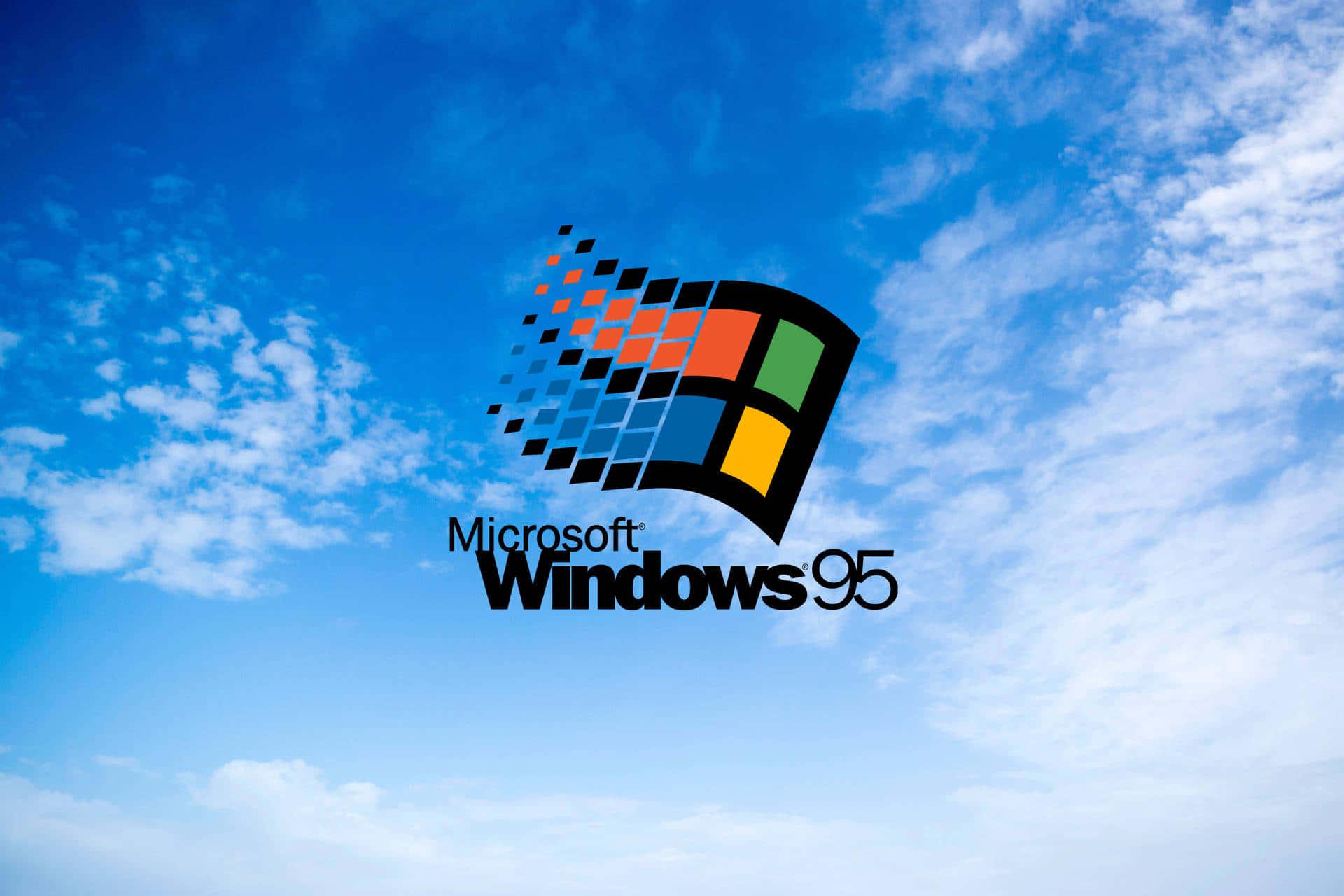 Retro Microsoft Windows 95 Background — 1920x1280 wallpaper