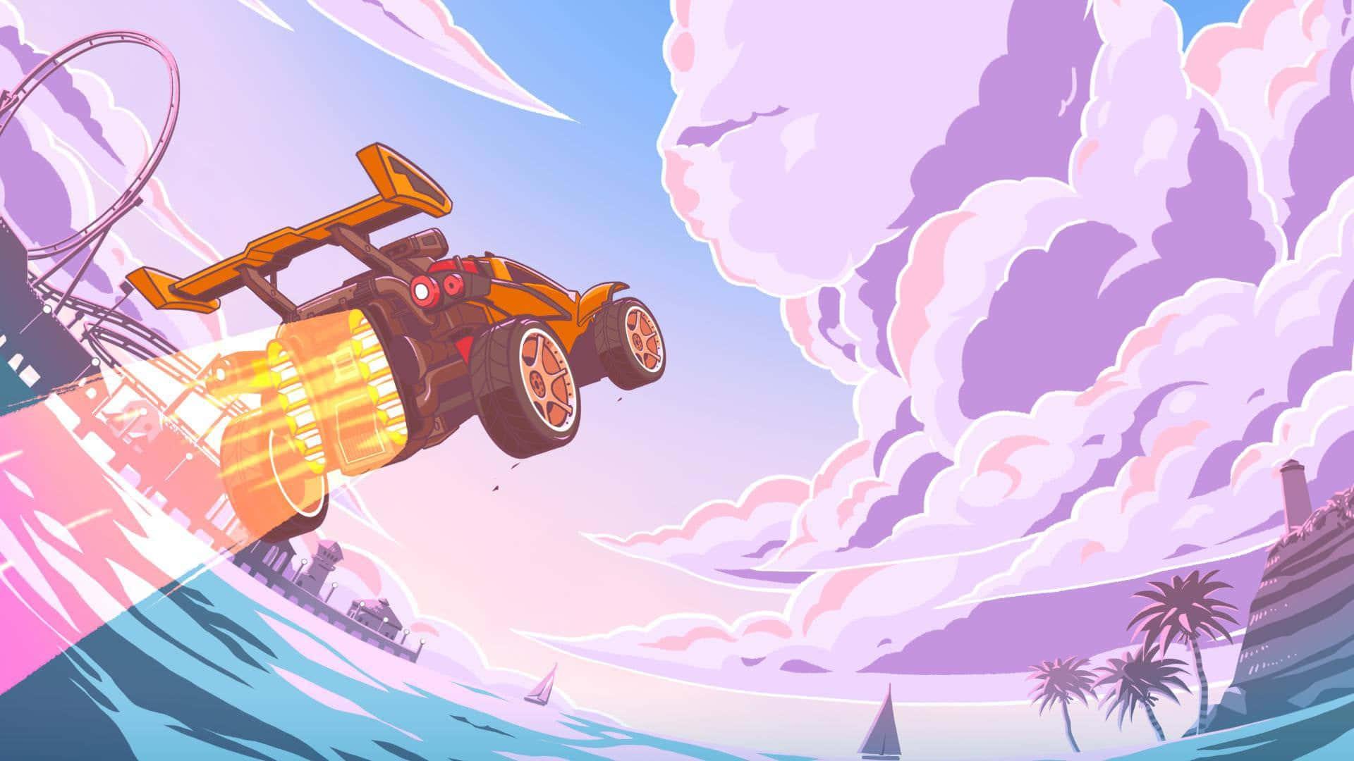 Rev up your engine and rocket off in Rocket League — 1920x1080 wallpaper