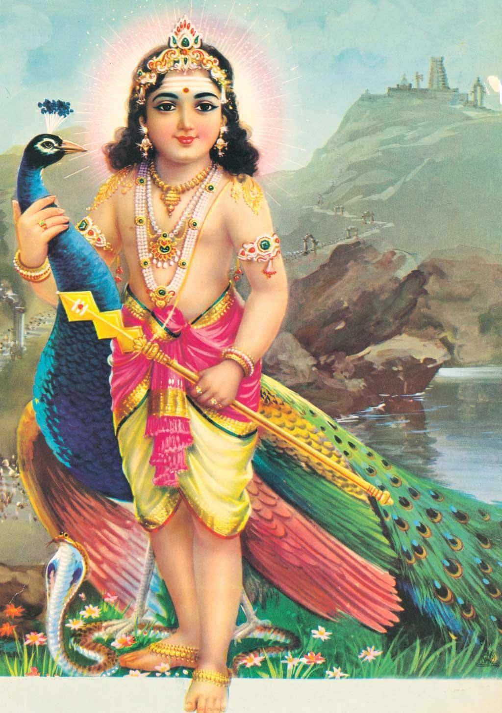 Revered Hindu God Lord Murugan
