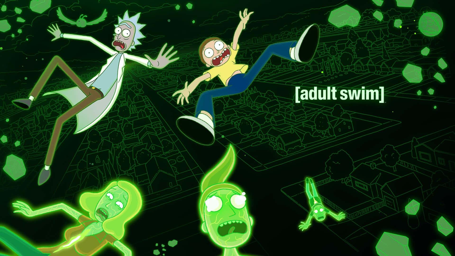 Rick and Morty Taking an Interdimensional Cruise — 1920x1080 wallpaper