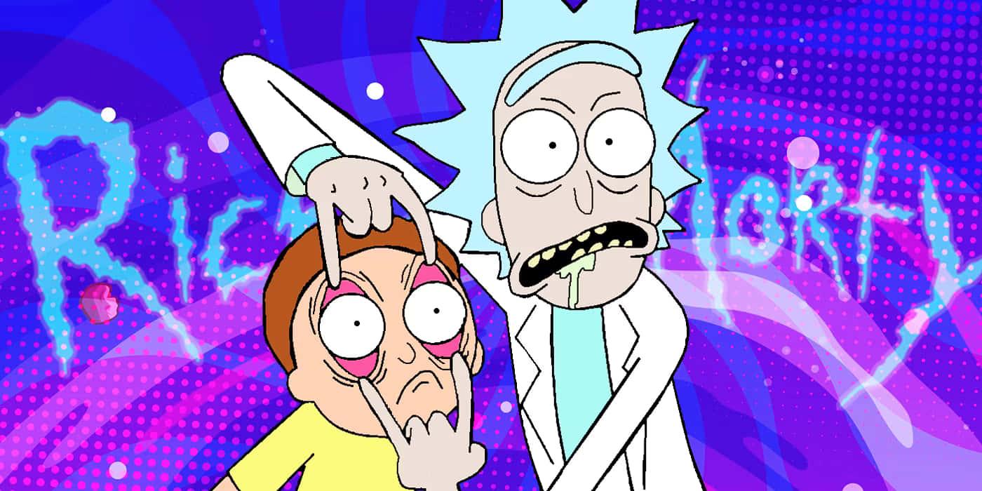 Rick and Morty travel across the universe on adventures! — 1400x700 wallpaper