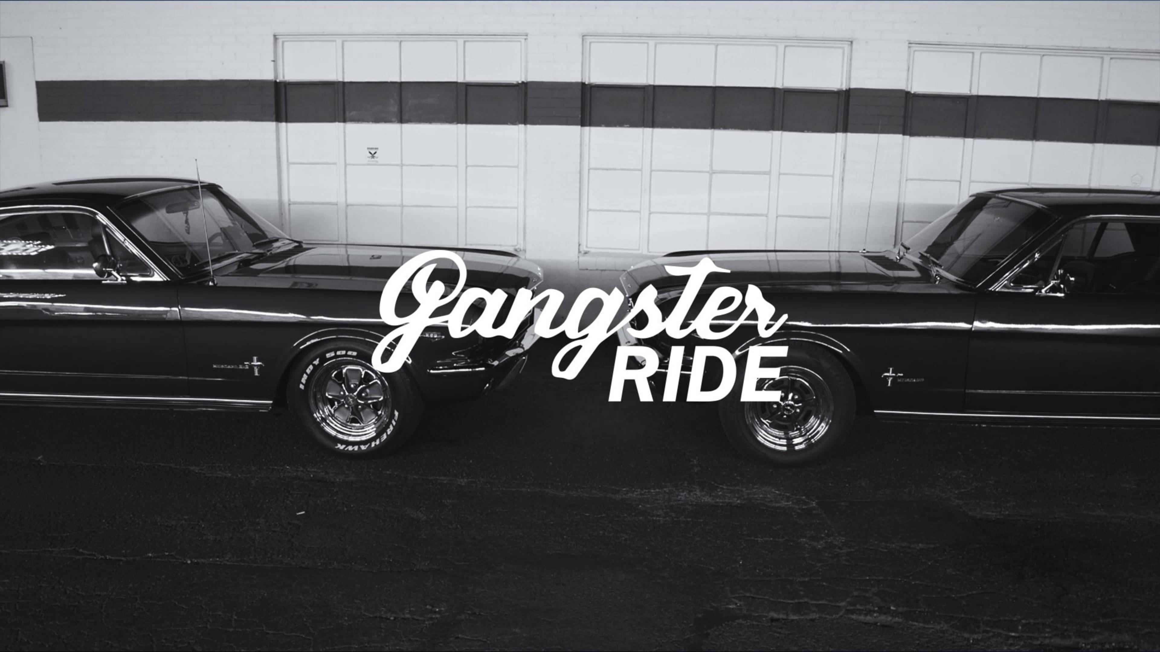 Ride Like a Gangster with a Mustang | Vintage Style Car in a Classic Scene — 3840x2160 wallpaper