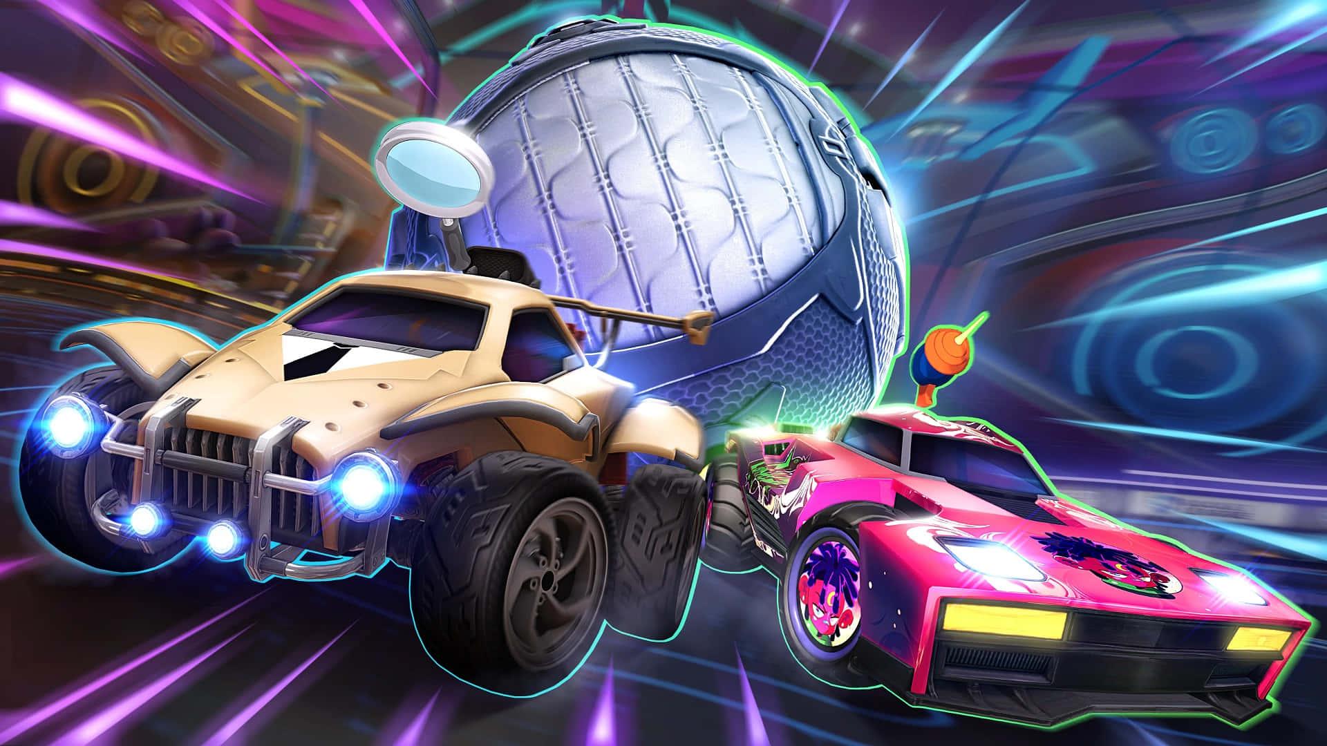Ride the rocket - take your game to the next level with Rocket League! — 1920x1080 wallpaper