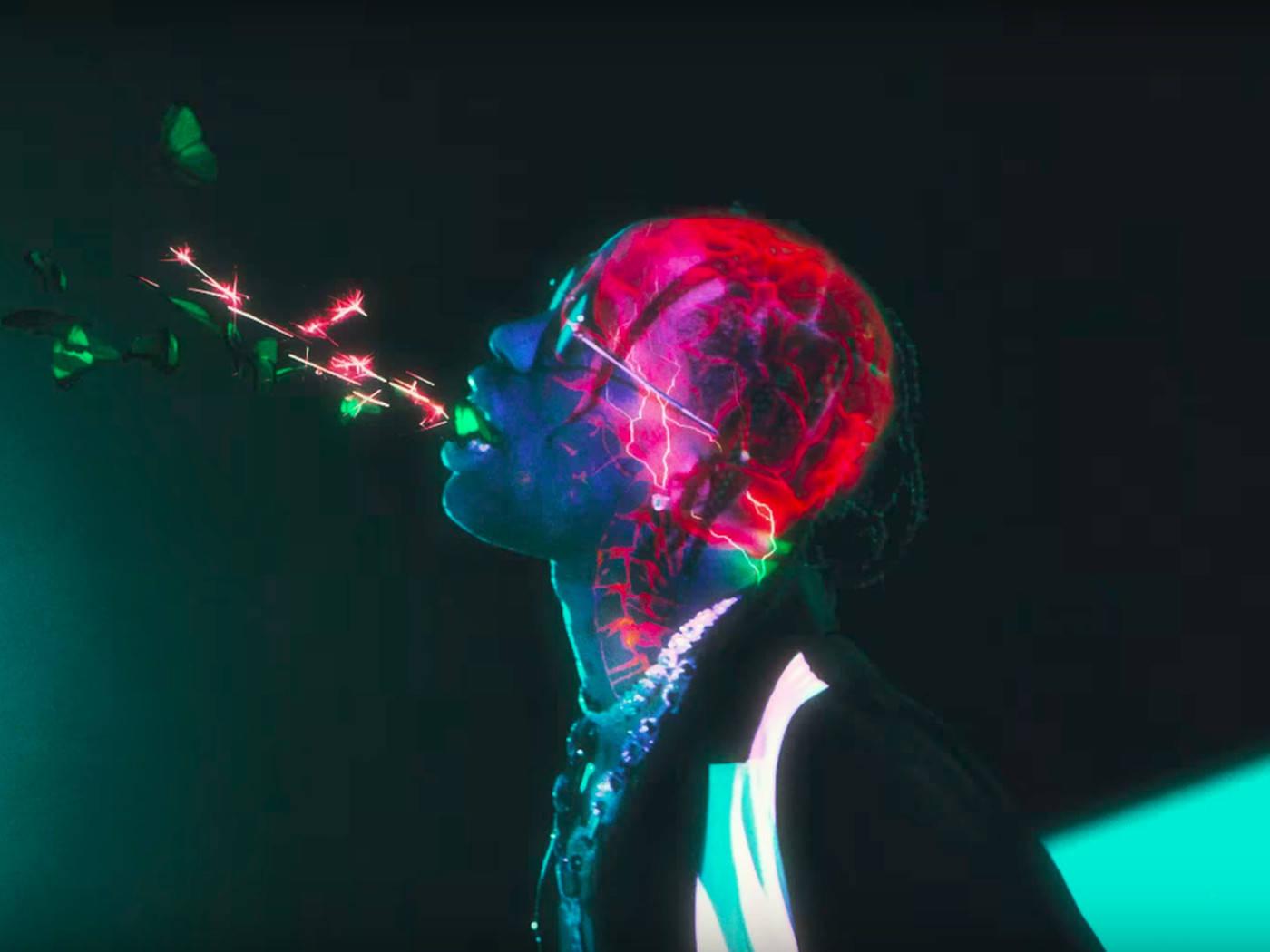 "Ride with me and the butterflies, cuz it's the butterfly effect" - Travis Scott — 1400x1050 wallpaper