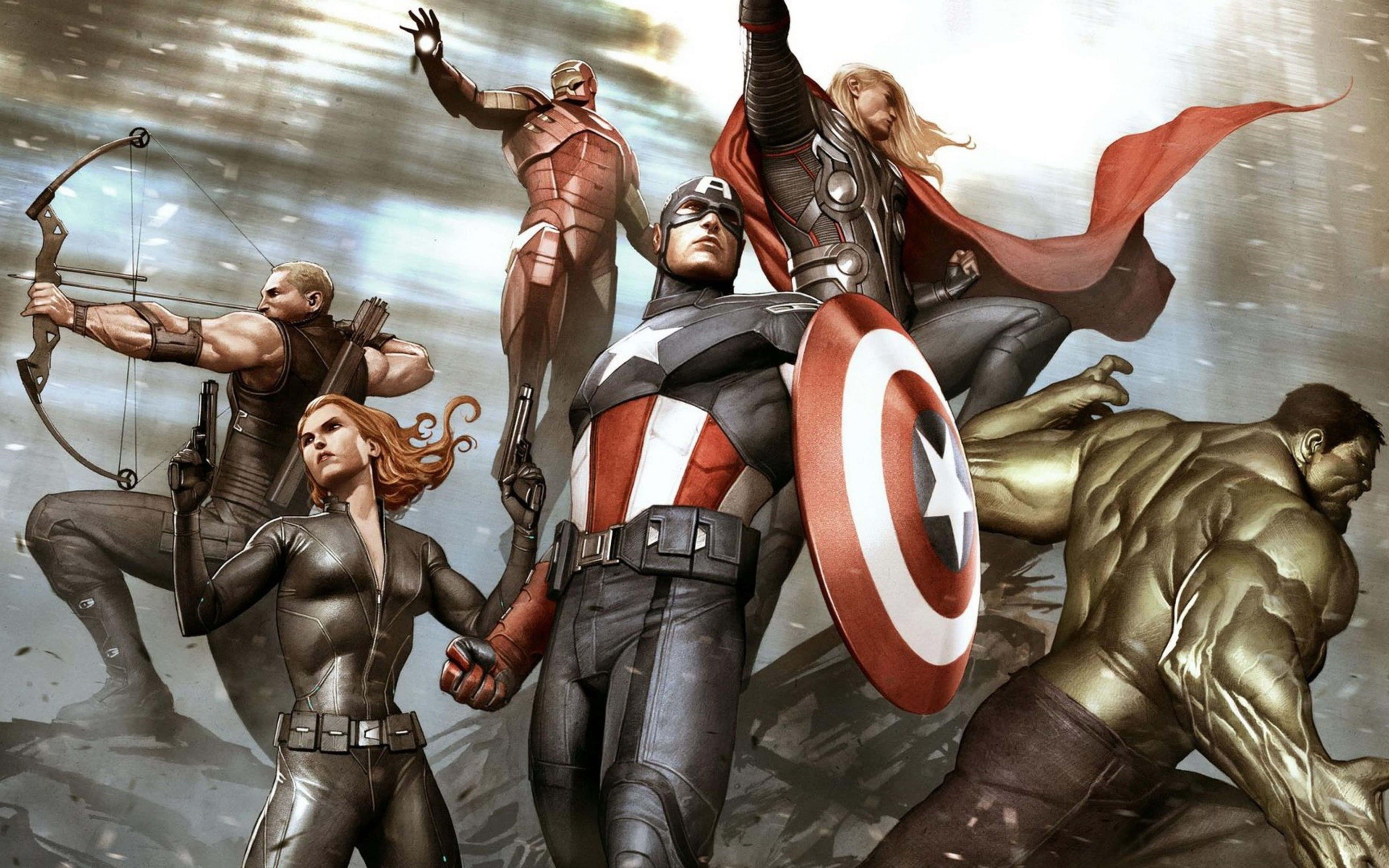 Rise of the Marvel Heroes! — 5120x3200 wallpaper