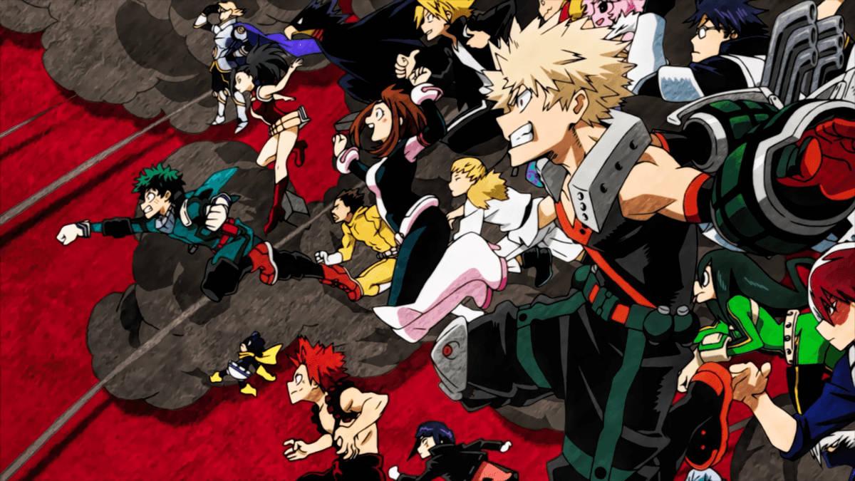 Rising heroes in the world of My Hero Academia. — 1200x675 wallpaper